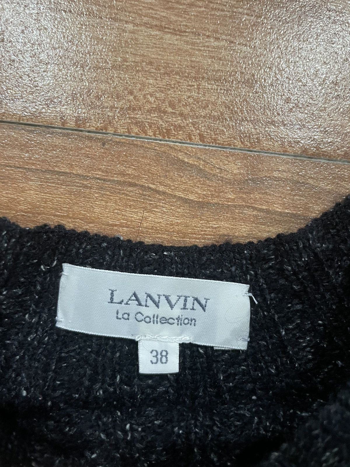 Lanvin Larvin Black knitted Size XS / US 0-2 / IT 36-38 - 4 Thumbnail
