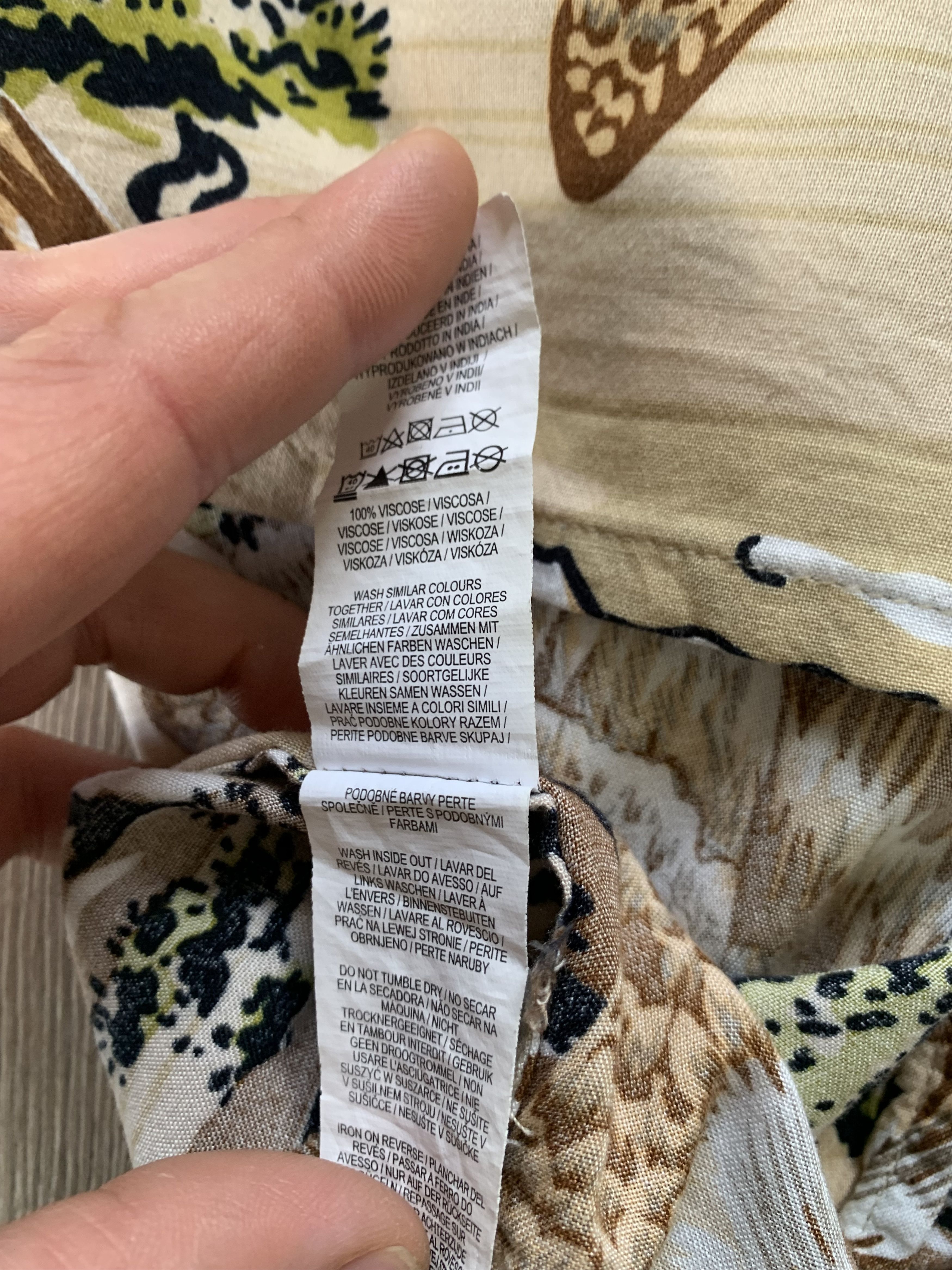 Primark Primark Relaxed Fit Printed Hawaiian Shirt Size US M / EU 48-50 / 2 - 7 Thumbnail