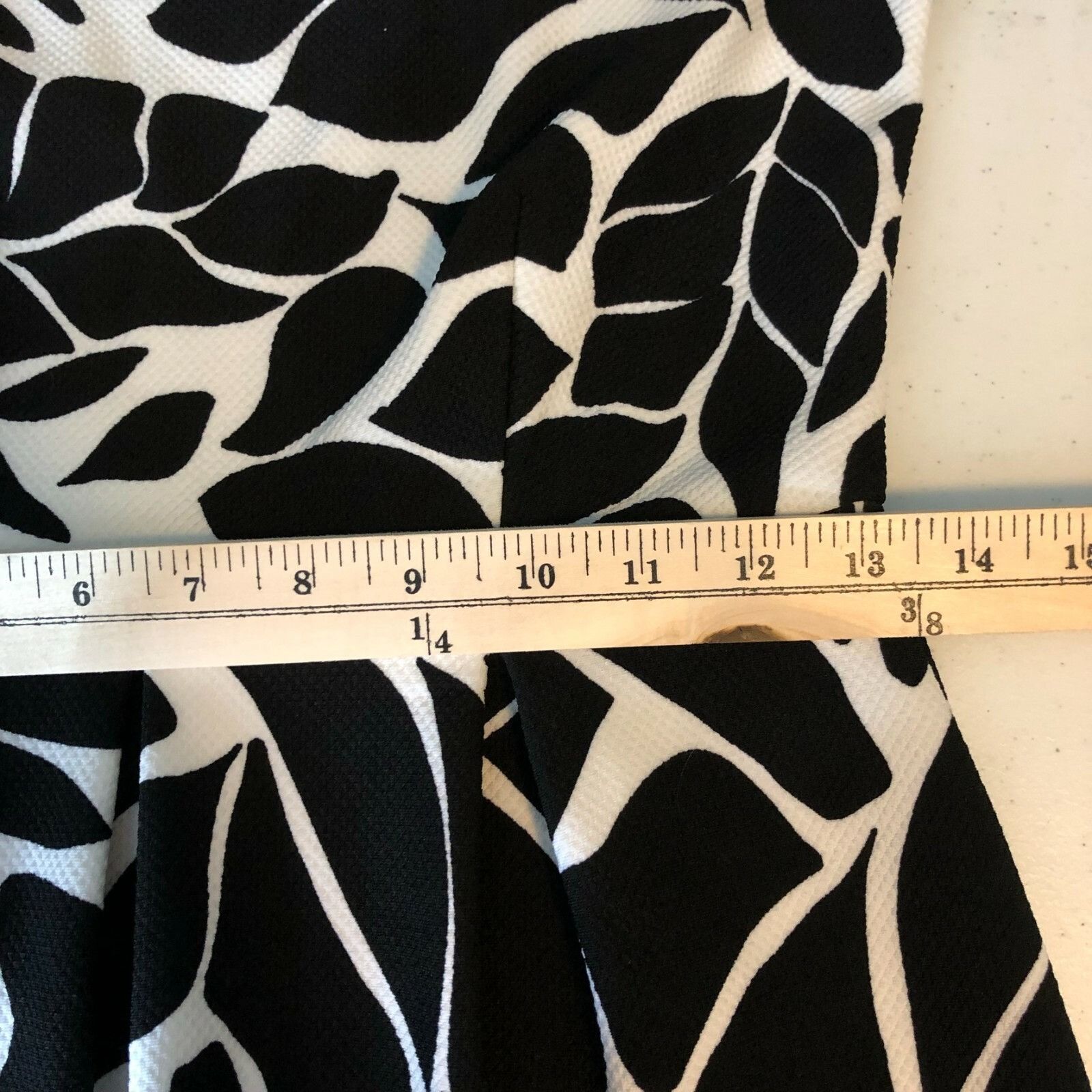 Other Enfocus Studio Sheath Dress Pleated Sleeveless Floral Black Size S / US 4 / IT 40 - 6 Thumbnail