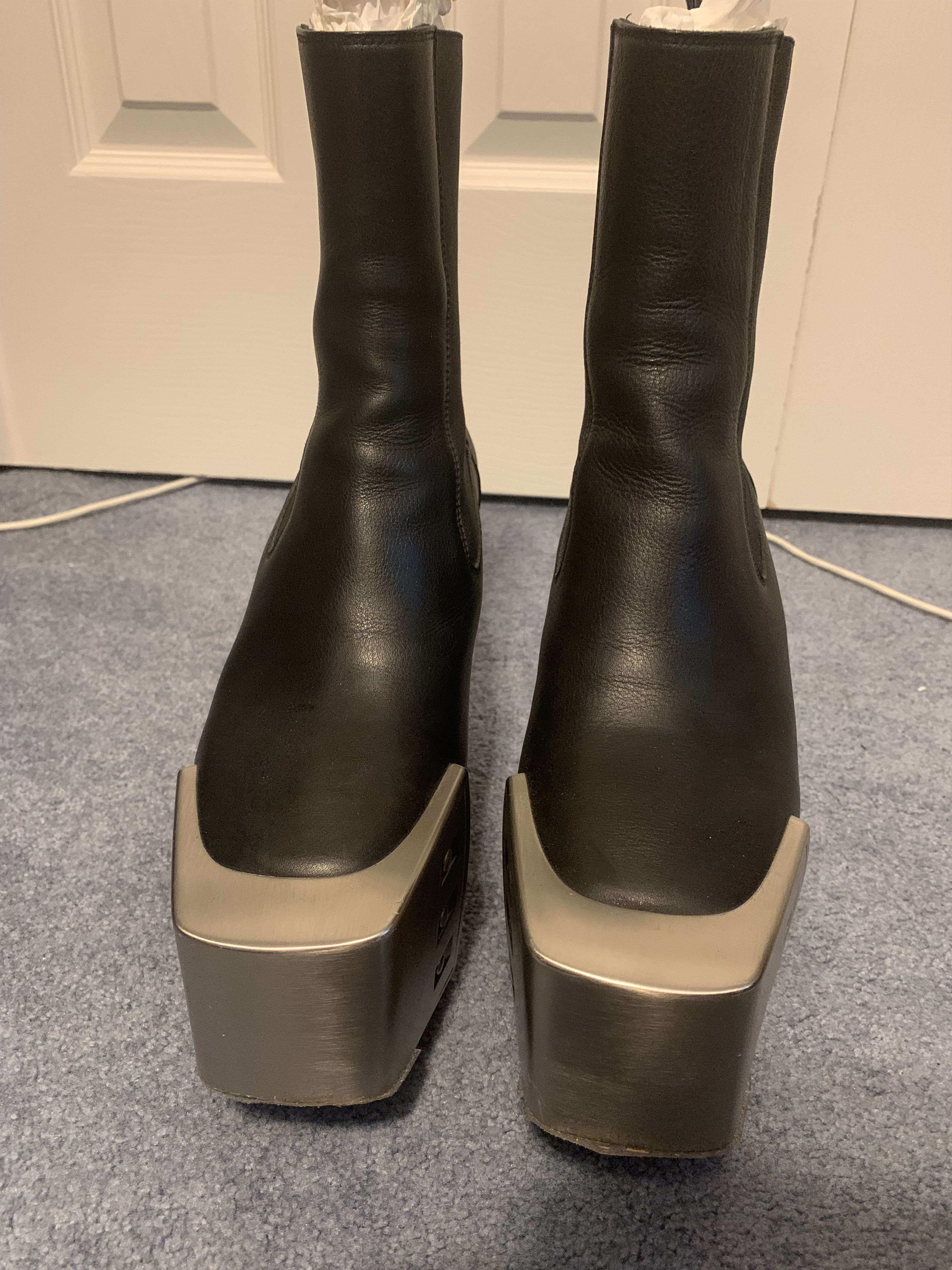 rick owens Sliver クリアヒール Rick Owens Sliver Boots | Grailed