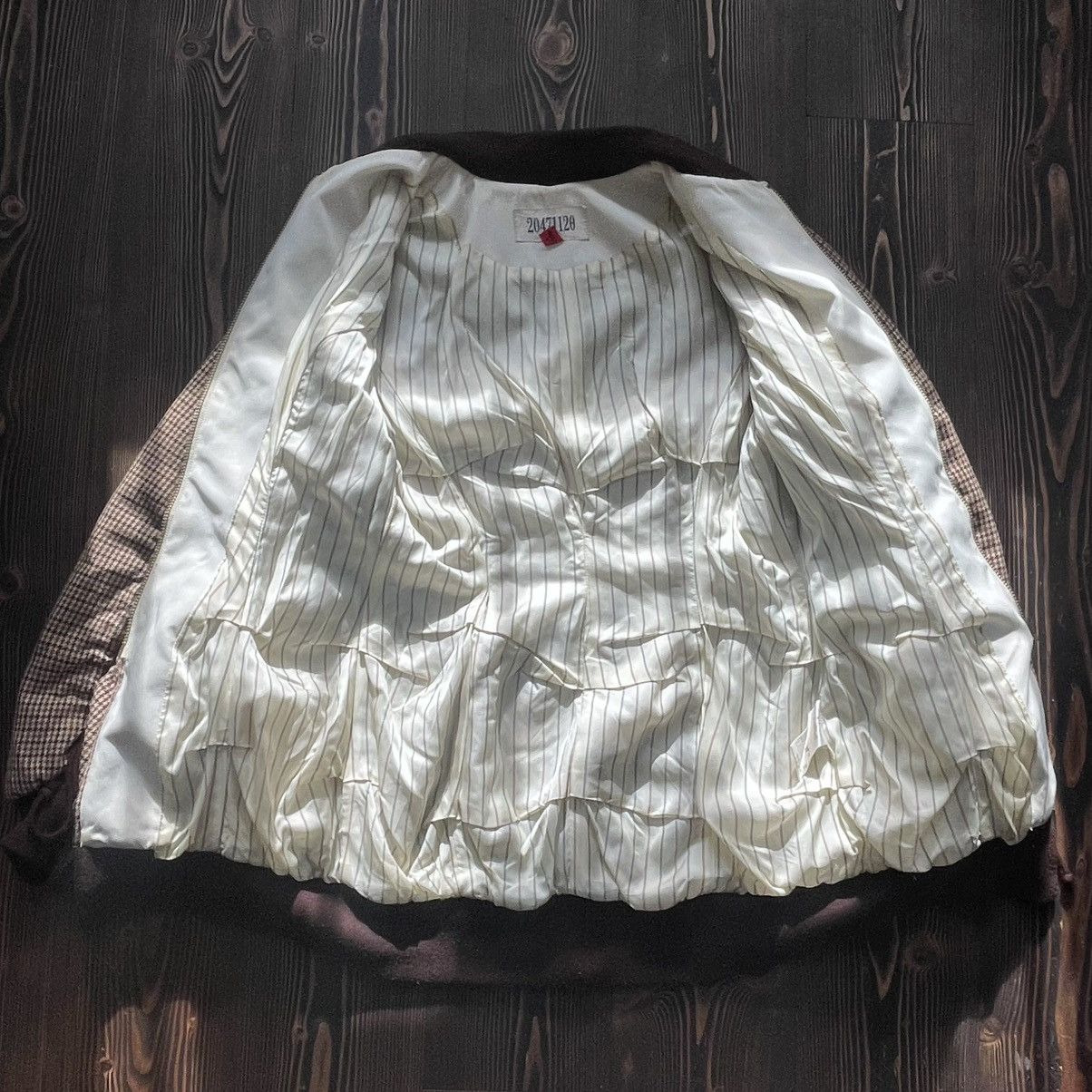 20471120 Vintage 20471120 Wool Bomber Jacket – 90s Japanese Harajuku Size M / US 6-8 / IT 42-44 - 8 Thumbnail