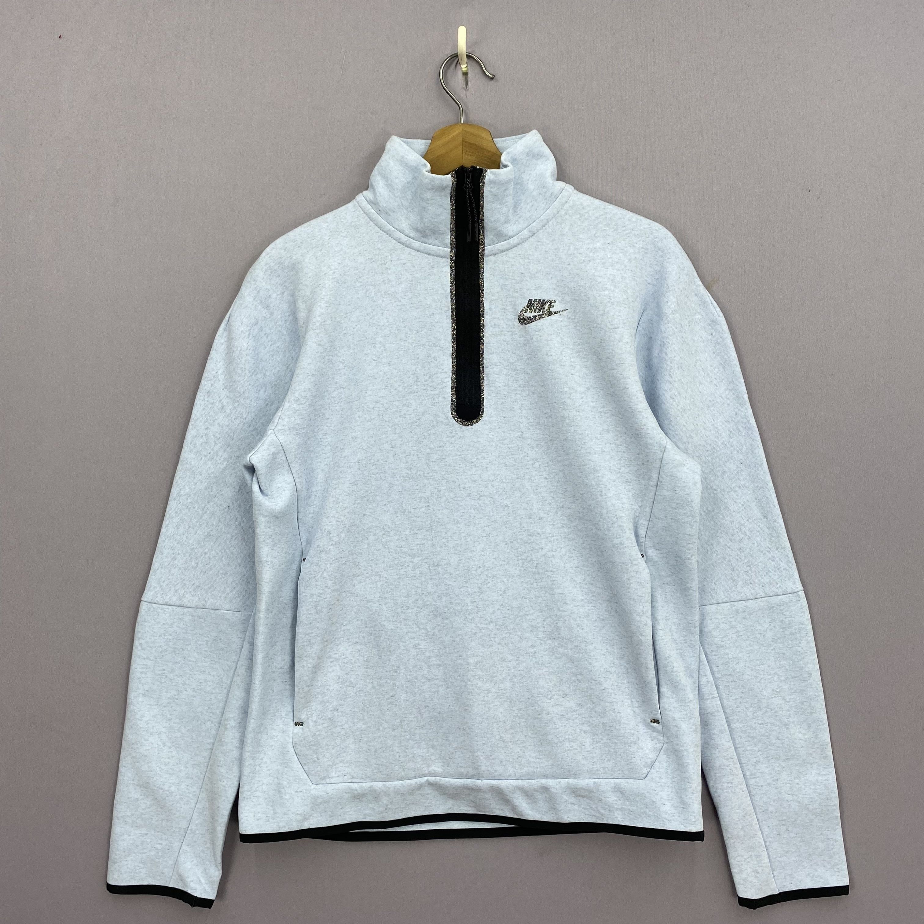 Nike Nike Pullover Swoosh Sweater Sportswear Sweatshirt Jumper Size US S / EU 44-46 / 1 - 1 Thumbnail