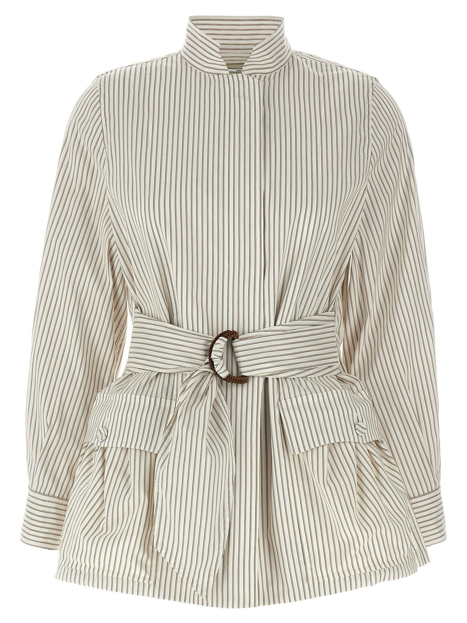 Fendi Striped Blouson Size S / US 4 / IT 40 - 1 Thumbnail