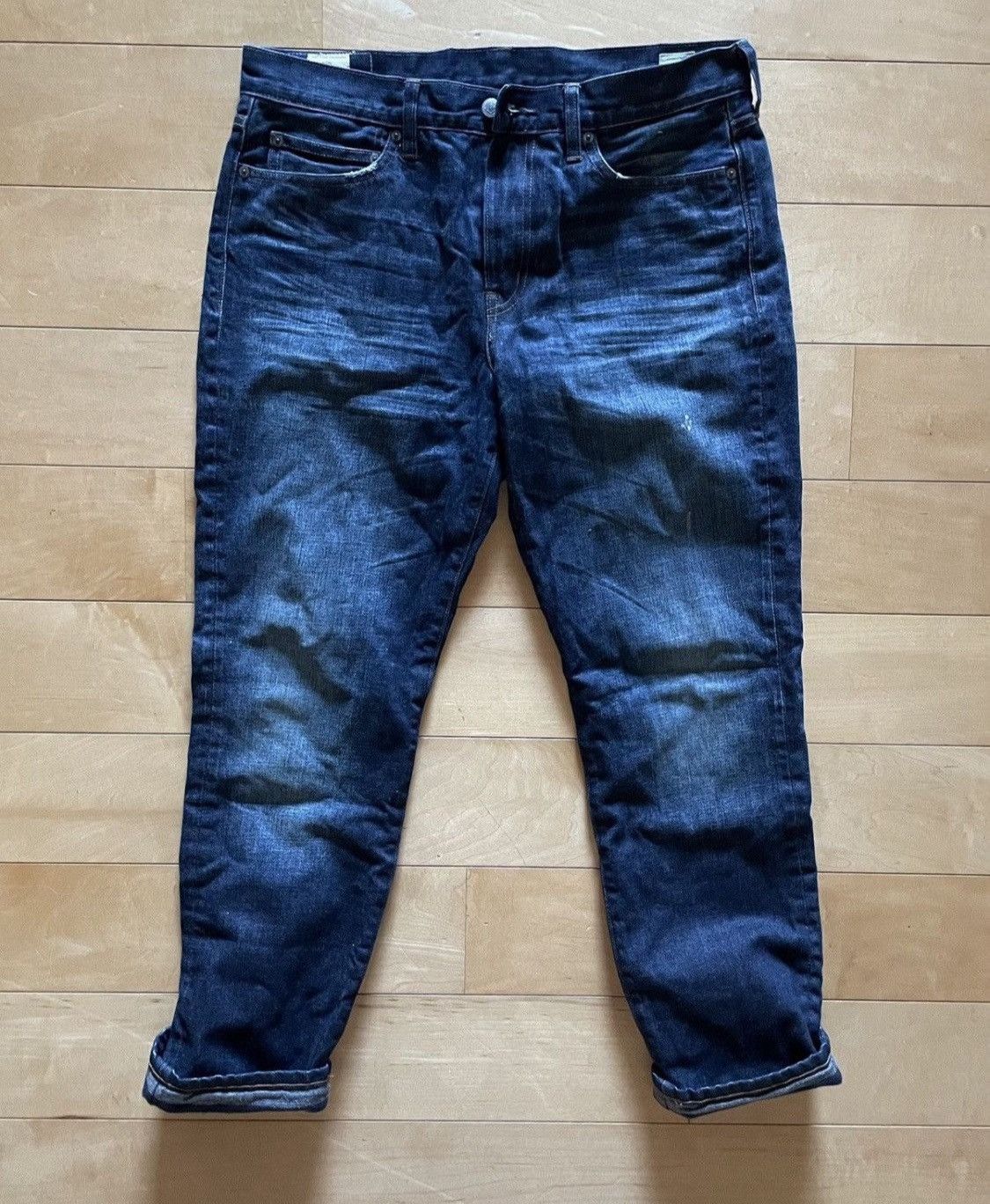 J.Crew 770 Flannel-lined Japanese Denim Jeans Size US 34 / EU 50 - 5 Thumbnail