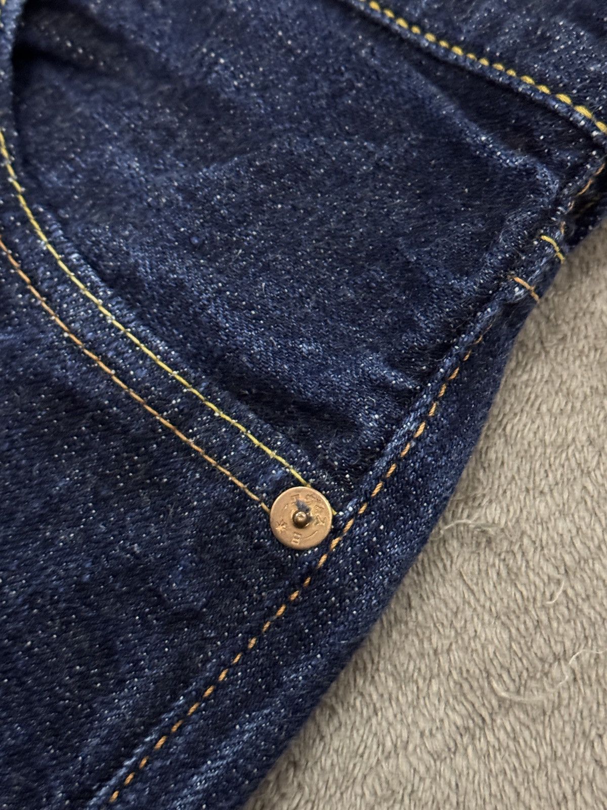 Evisu × Japanese Brand Evisu Selvedge Lot 2000 No.1 Special Size US 31 - 3 Thumbnail