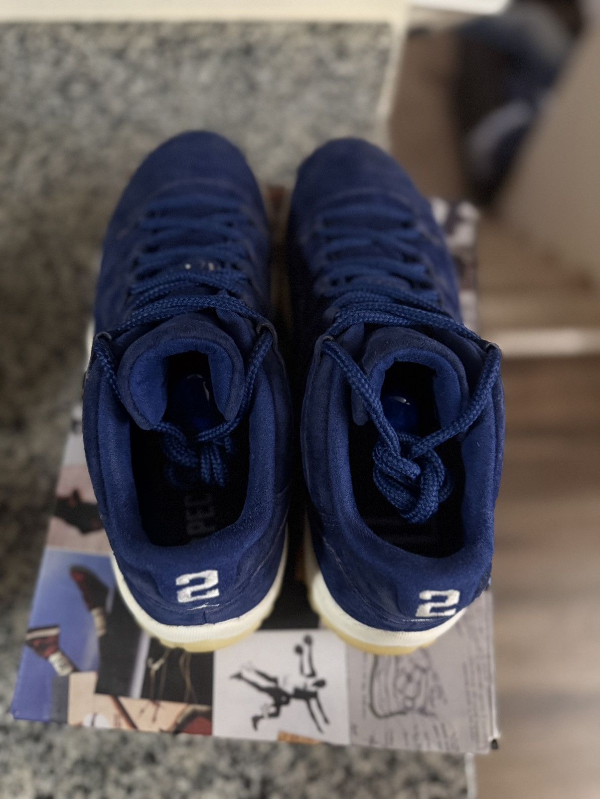 Jordan Brand × Nike 12 - Jordan 11 Retro Low RE2PECT Derek Jeter 2018 AV2187 441 Size US 12 / EU 45 - 7 Thumbnail