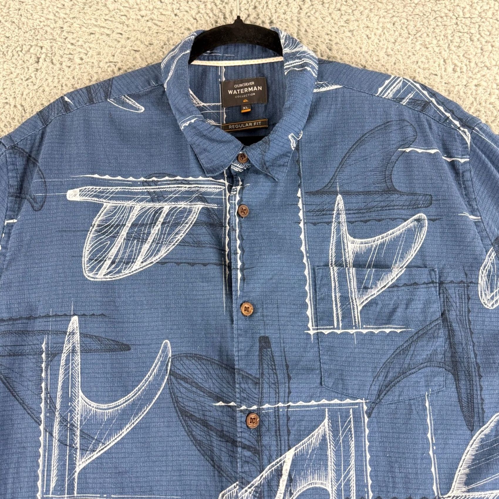 Quiksilver VINTAGE not applicable Size US XL / EU 56 / 4 - 2 Thumbnail
