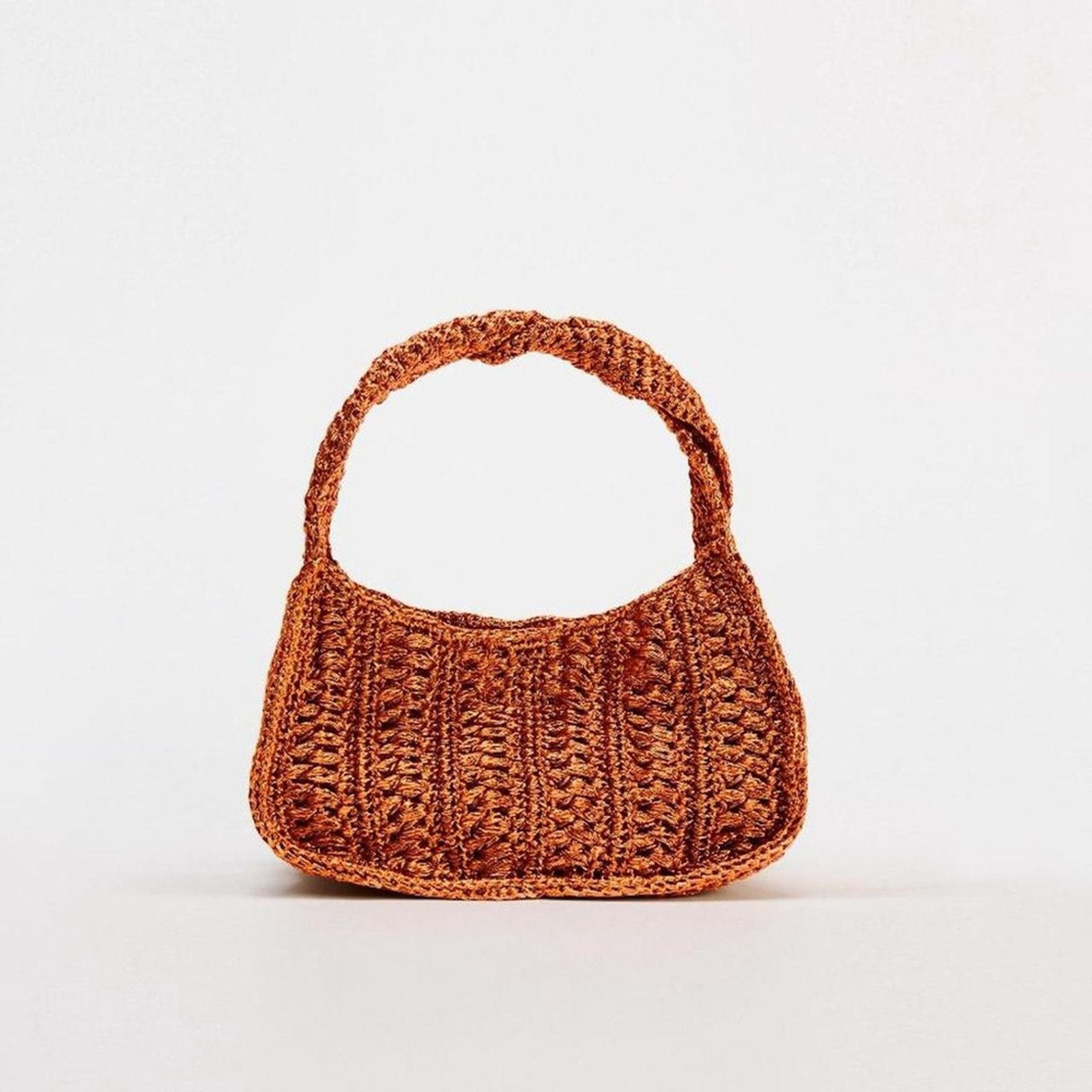 Zara ZARA BRAIDED RHINESTONE WOVEN MINI BAG Size ONE SIZE - 2 Thumbnail