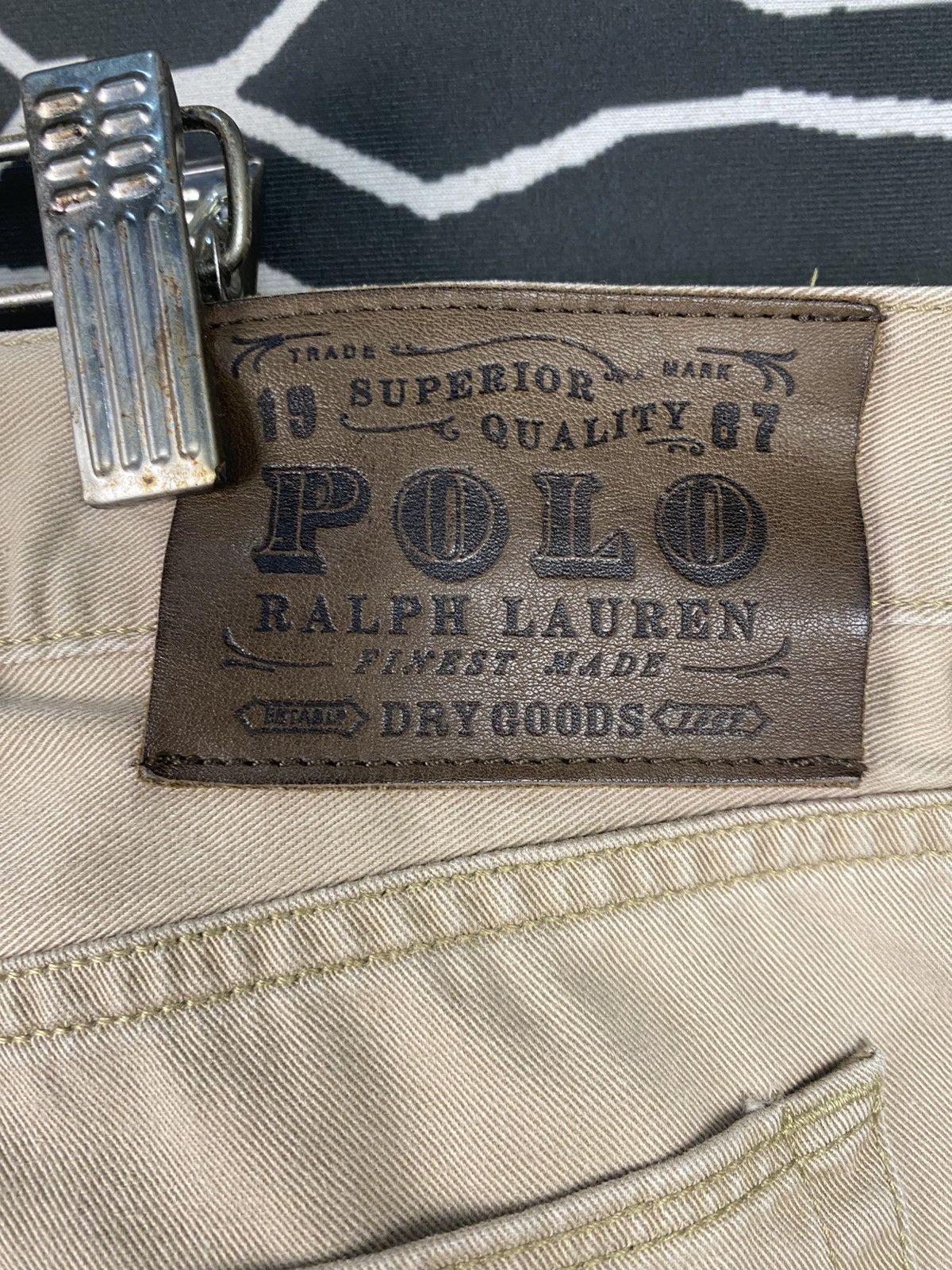 Polo Ralph Lauren Polo Ralph Lauren Original Chino Pants (Khaki/Beige) Size US 38 / EU 54 - 9 Thumbnail