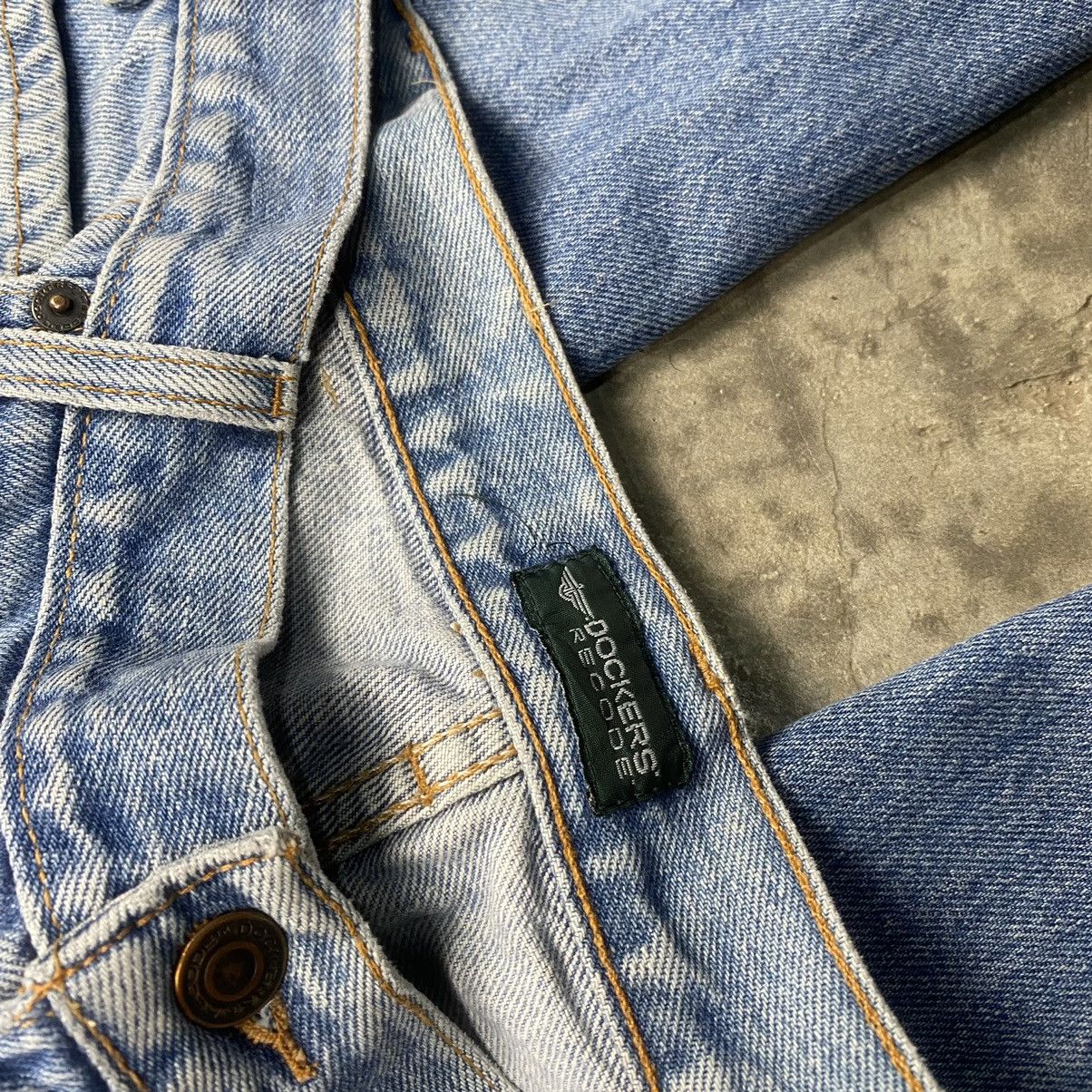Dockers × Vintage y2k Dockers Loose Relaxed Denim Jeans Size US 36 / EU 52 - 10 Thumbnail
