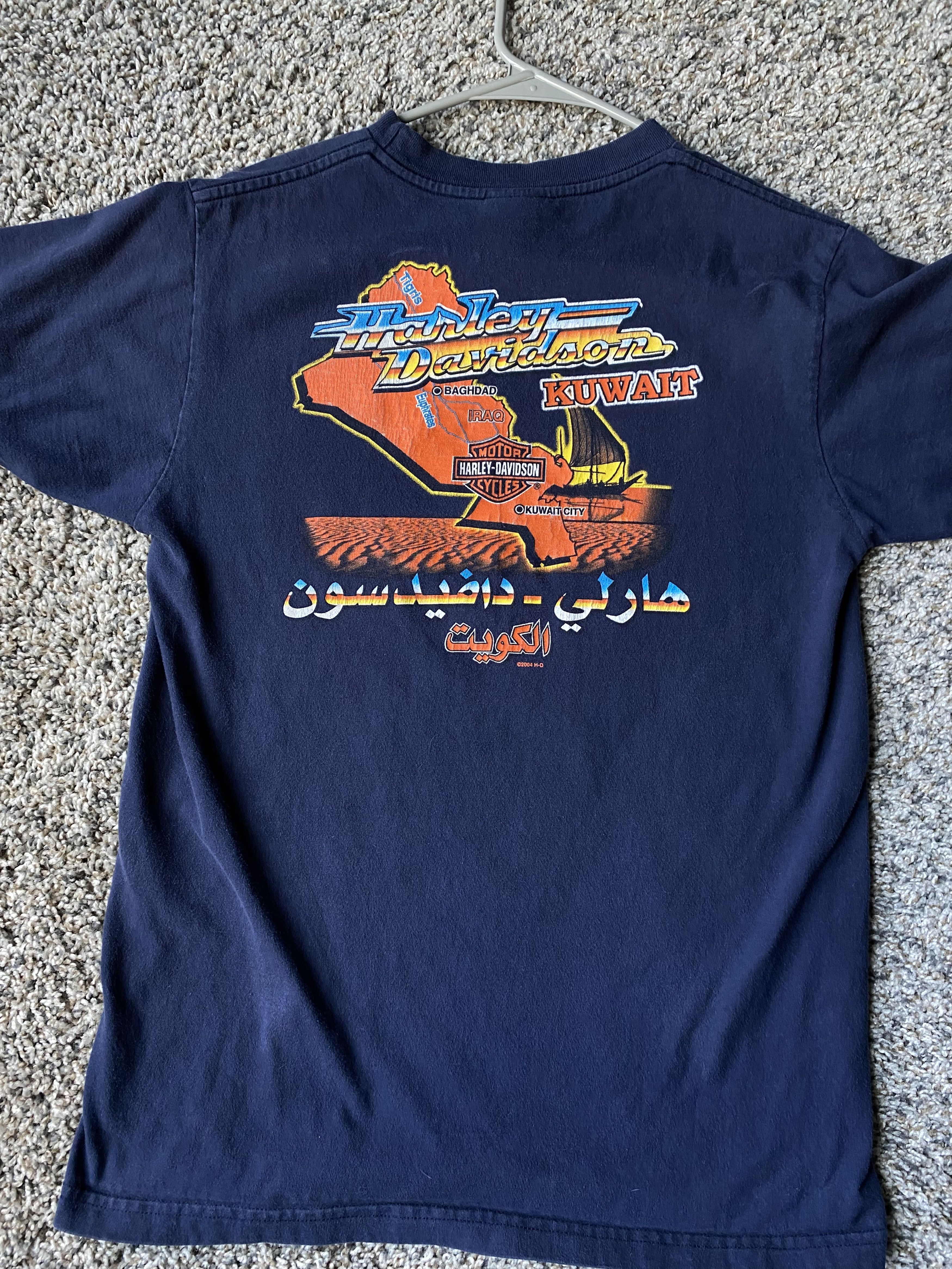 Harley Davidson Harley Davidson "Kuwait" Tour shirt Size US M / EU 48-50 / 2 - 5 Thumbnail