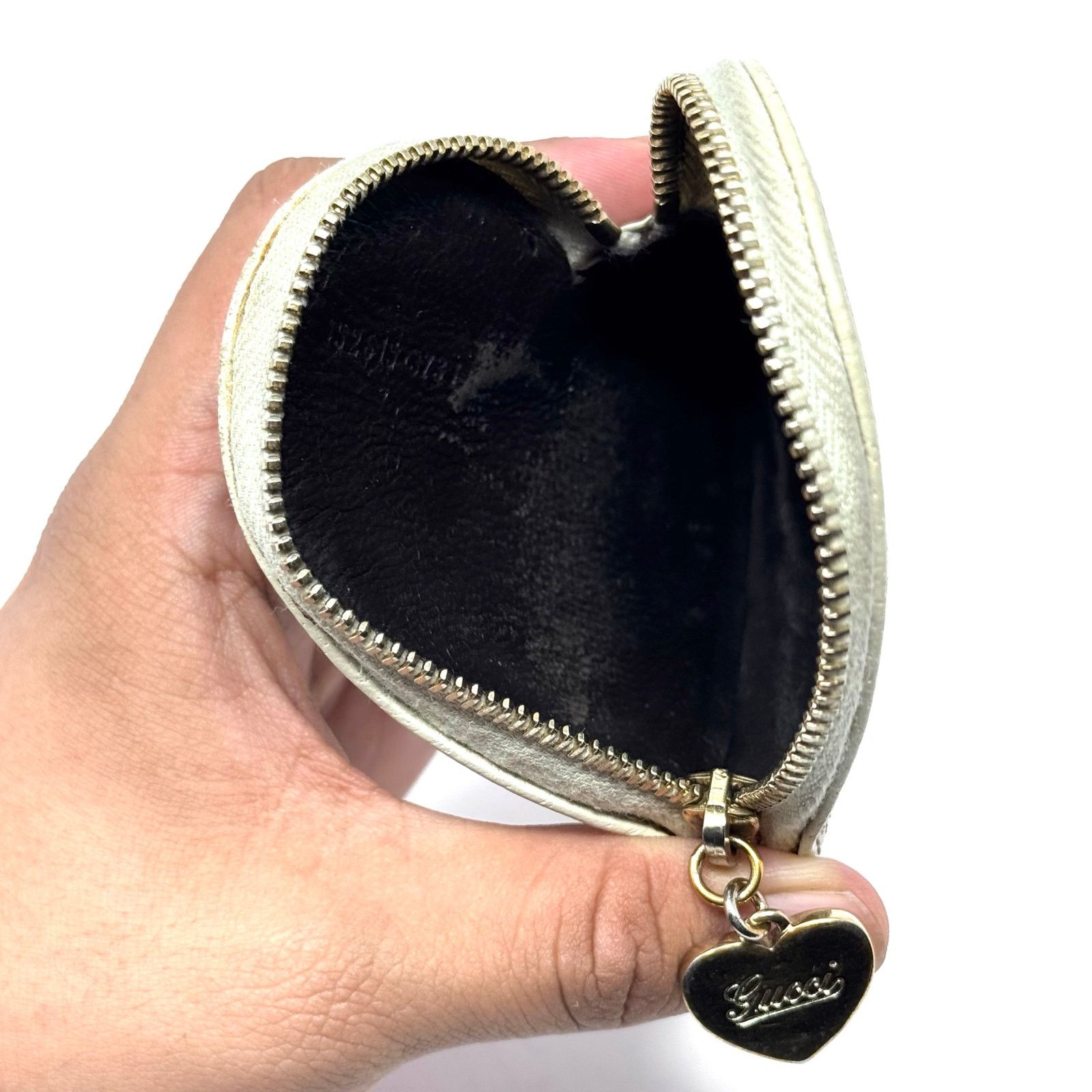 Gucci Gucci Heart Zipper Wallet Size ONE SIZE - 4 Thumbnail