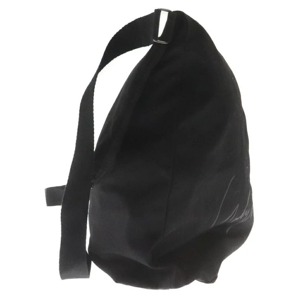 Yohji Yamamoto signature logo shoulder bag