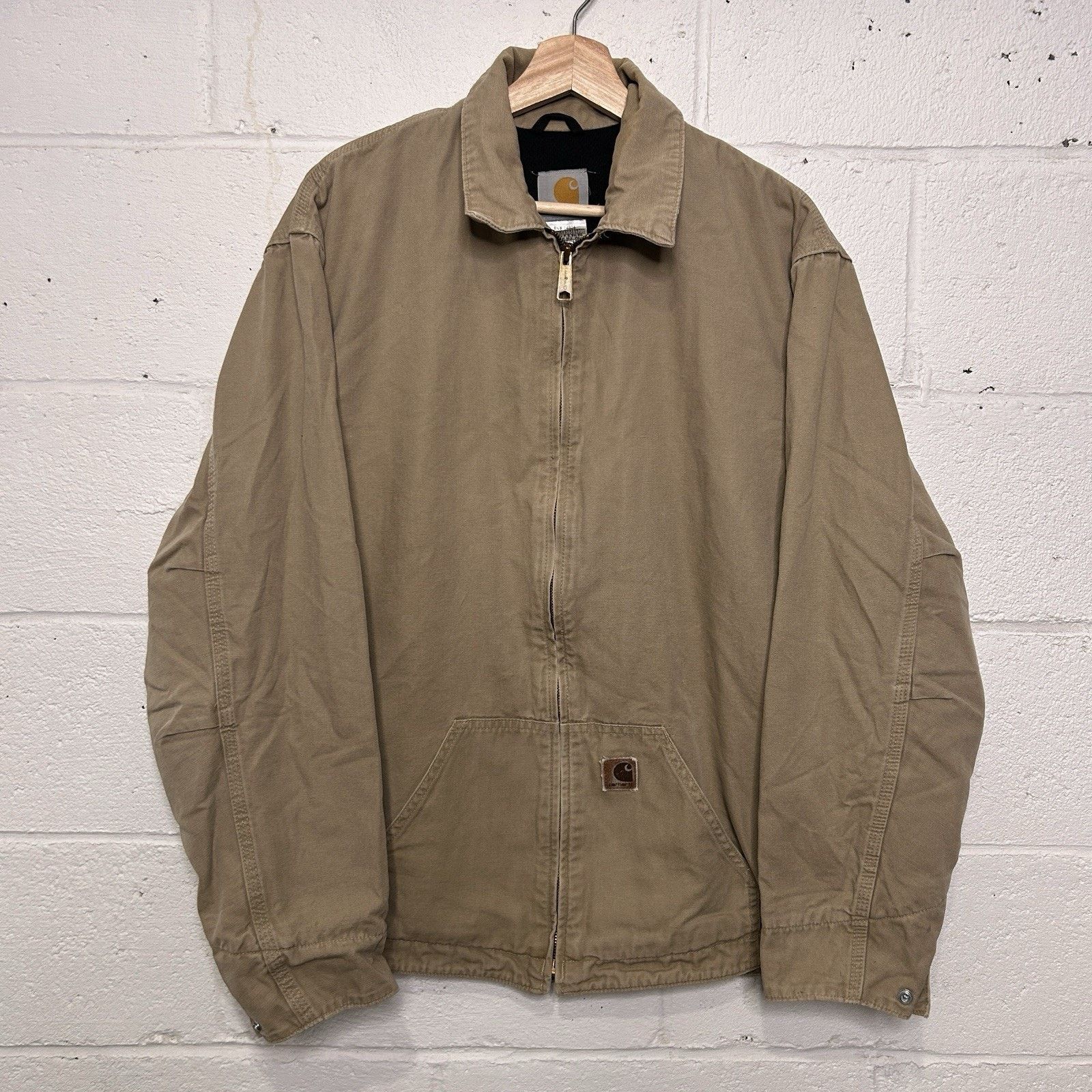 Carhartt Y2K Carhartt Hamilton Thermal-Lined Jacket “Golden Khaki” Size US M / EU 48-50 / 2 - 1 Thumbnail