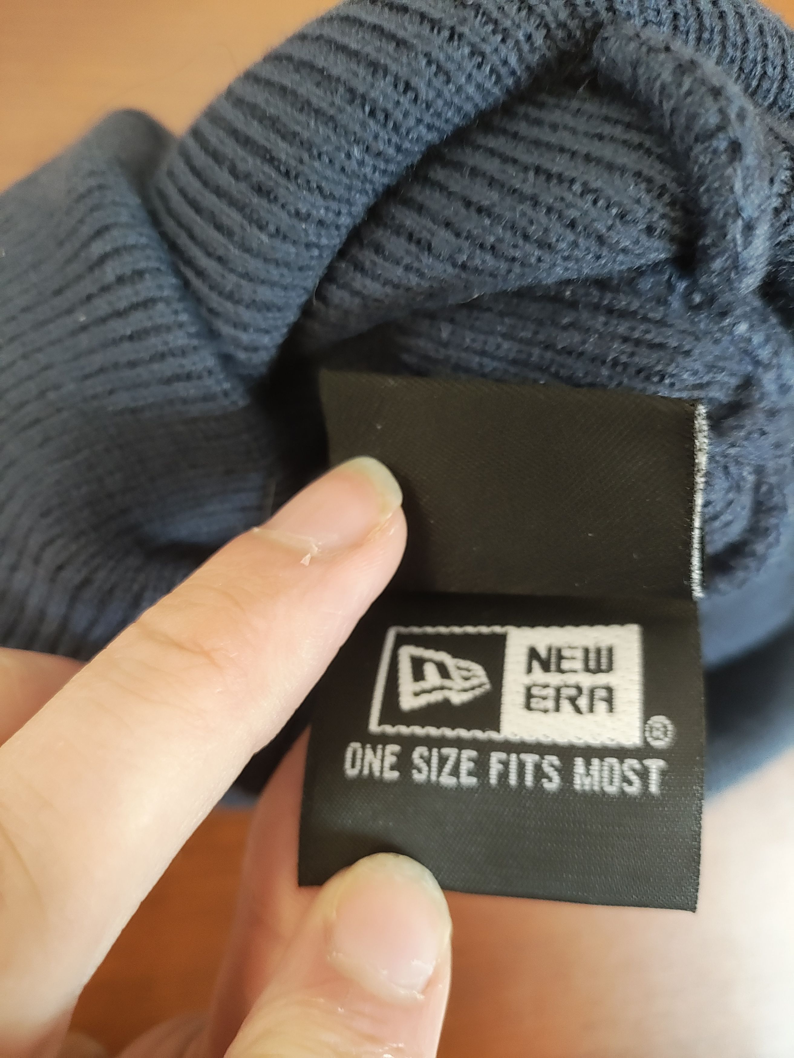 Supreme 2024 F/W Supreme/New Era beanie Navy Size ONE SIZE - 6 Thumbnail
