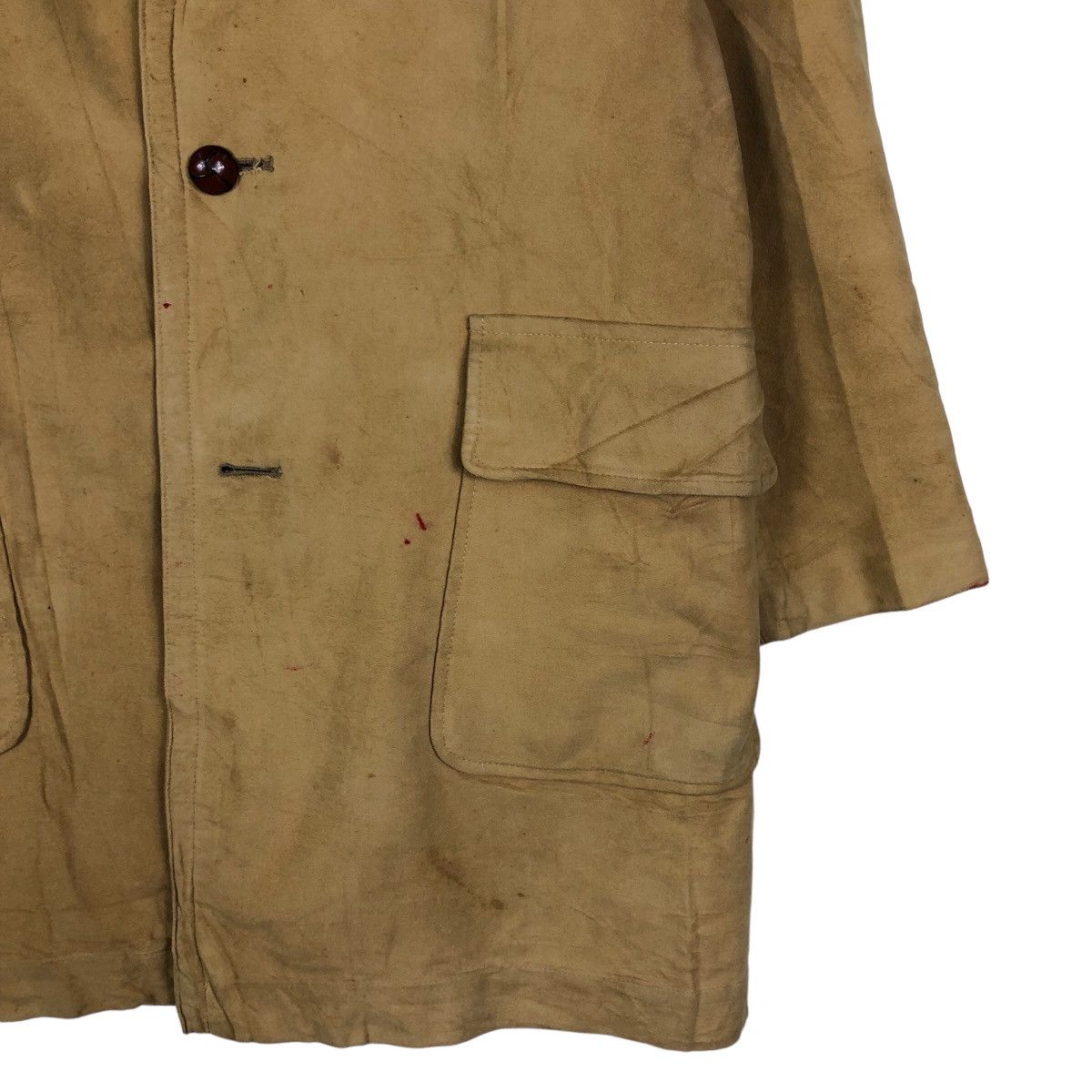 Issey Miyake Vintage Biker Jacket Big Pocket Shearling Fur Lining Martin Size US XL / EU 56 / 4 - 5 Thumbnail