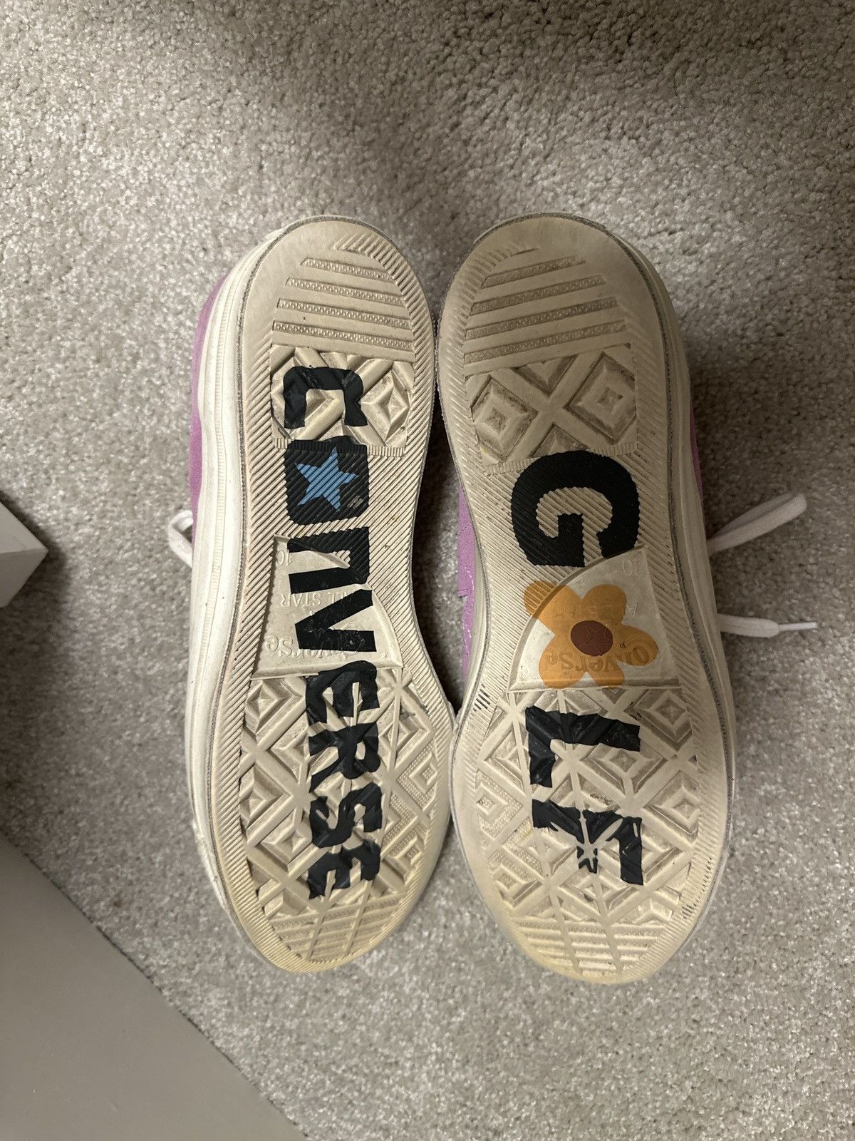 Converse × Golf le Fleur Converse One Star OX x Golf Le Fleur Fuchsia Glow 2017 Size US 10 / EU 43 - 6 Thumbnail