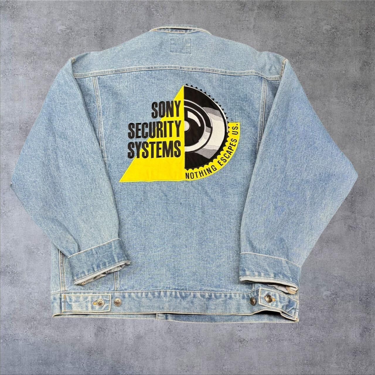 Sony × Vintage Vintage Sony Denim Jacket Size US XL / EU 56 / 4 - 1 Thumbnail