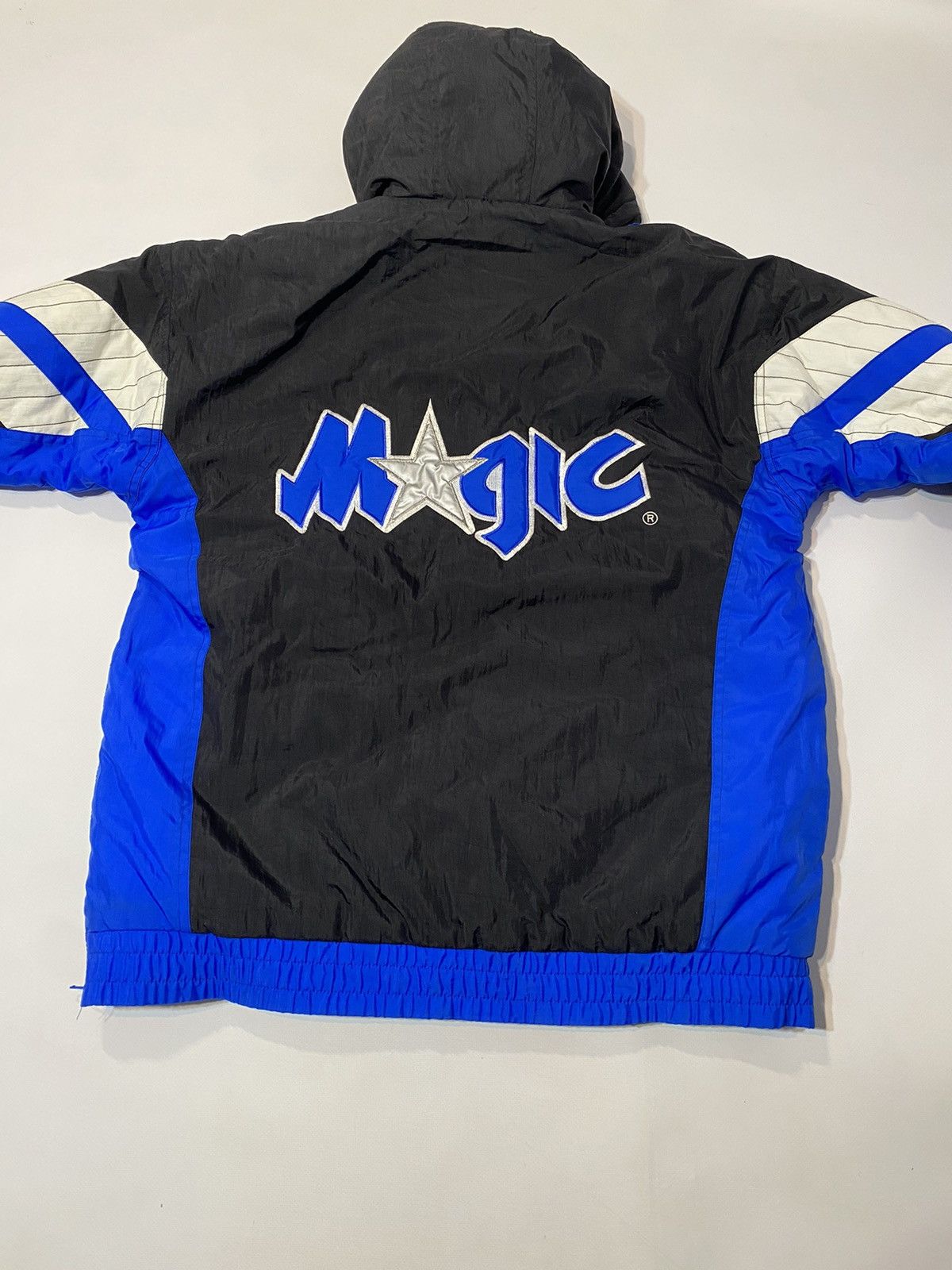 NBA × Vintage Vintage 90s Orlando Magic Puffer Jacket Size US XL / EU 56 / 4 - 12 Thumbnail