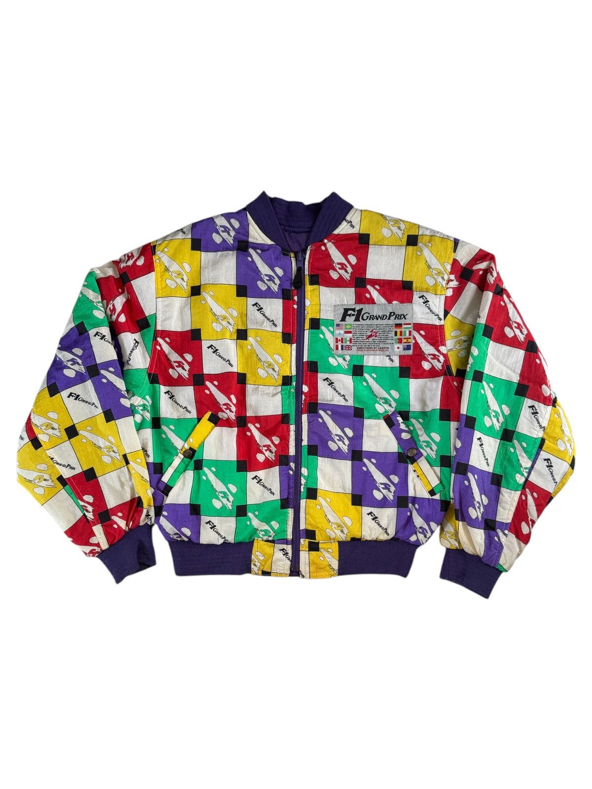 Formula 1 VERY RARE VINTAGE JACKET KADOYA FORMULA 1 GRAND PRIX FUJI Size US L / EU 52-54 / 3 - 1 Thumbnail