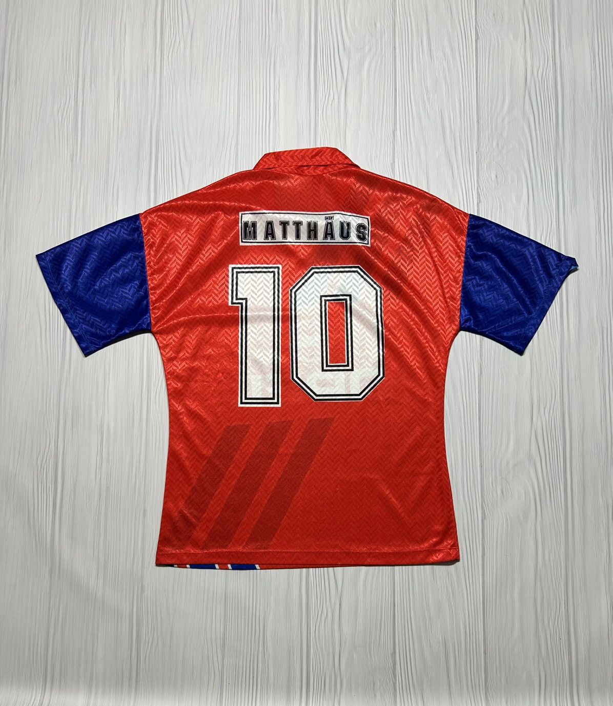 Vintage Vintage # 10 Matthaus FC Bayern Munchen Opel T-Shirt Jersey Size US L / EU 52-54 / 3 - 2 Thumbnail