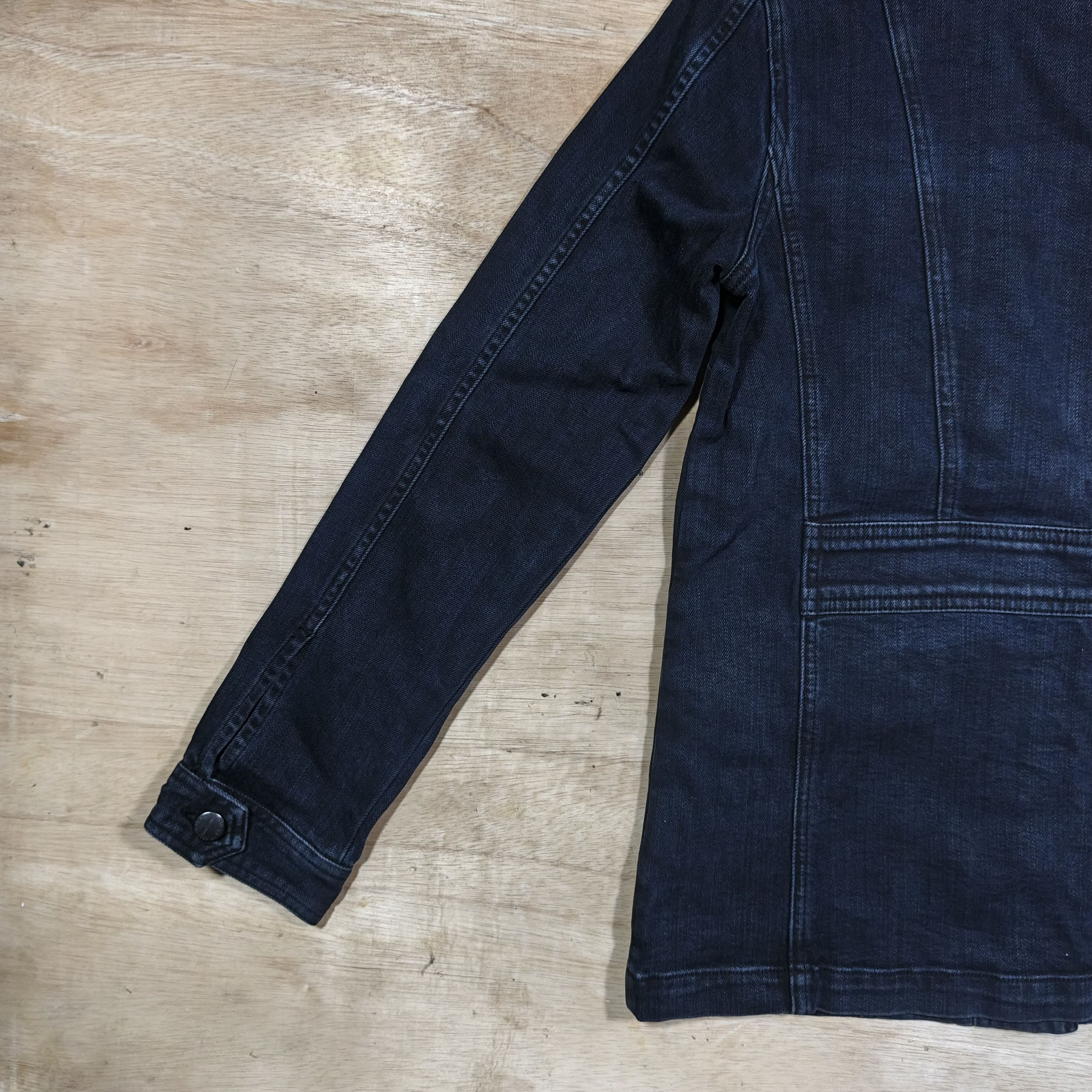 Current/Elliot NWT Current/Elliott The Commander Denim Jacket Size US M / EU 48-50 / 2 - 7 Thumbnail