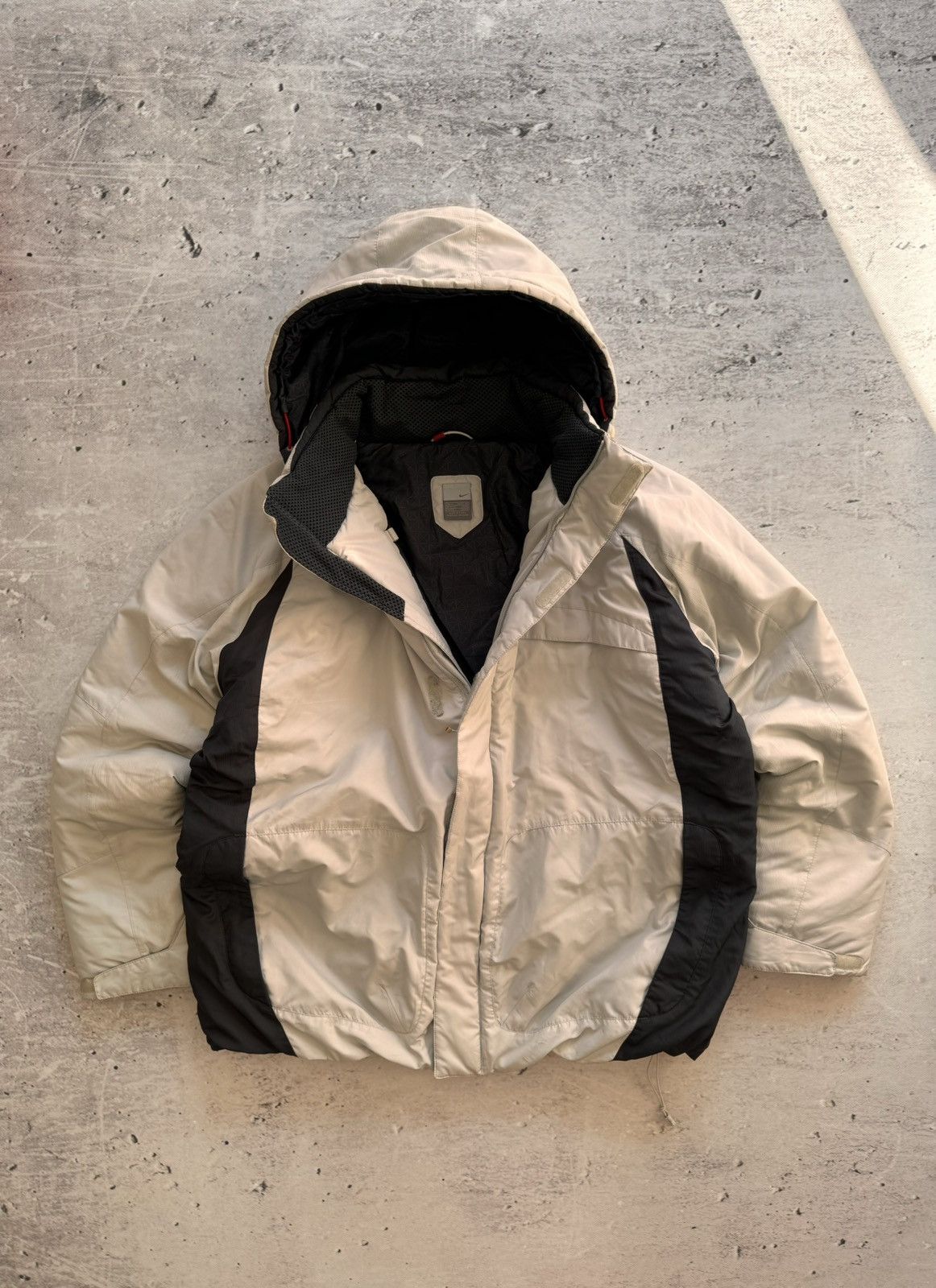 Nike × Nike ACG NIKE PUFFER DOWN BASIC LOGO OVERSIZE NYLON JACKET Size US XL / EU 56 / 4 - 2 Thumbnail