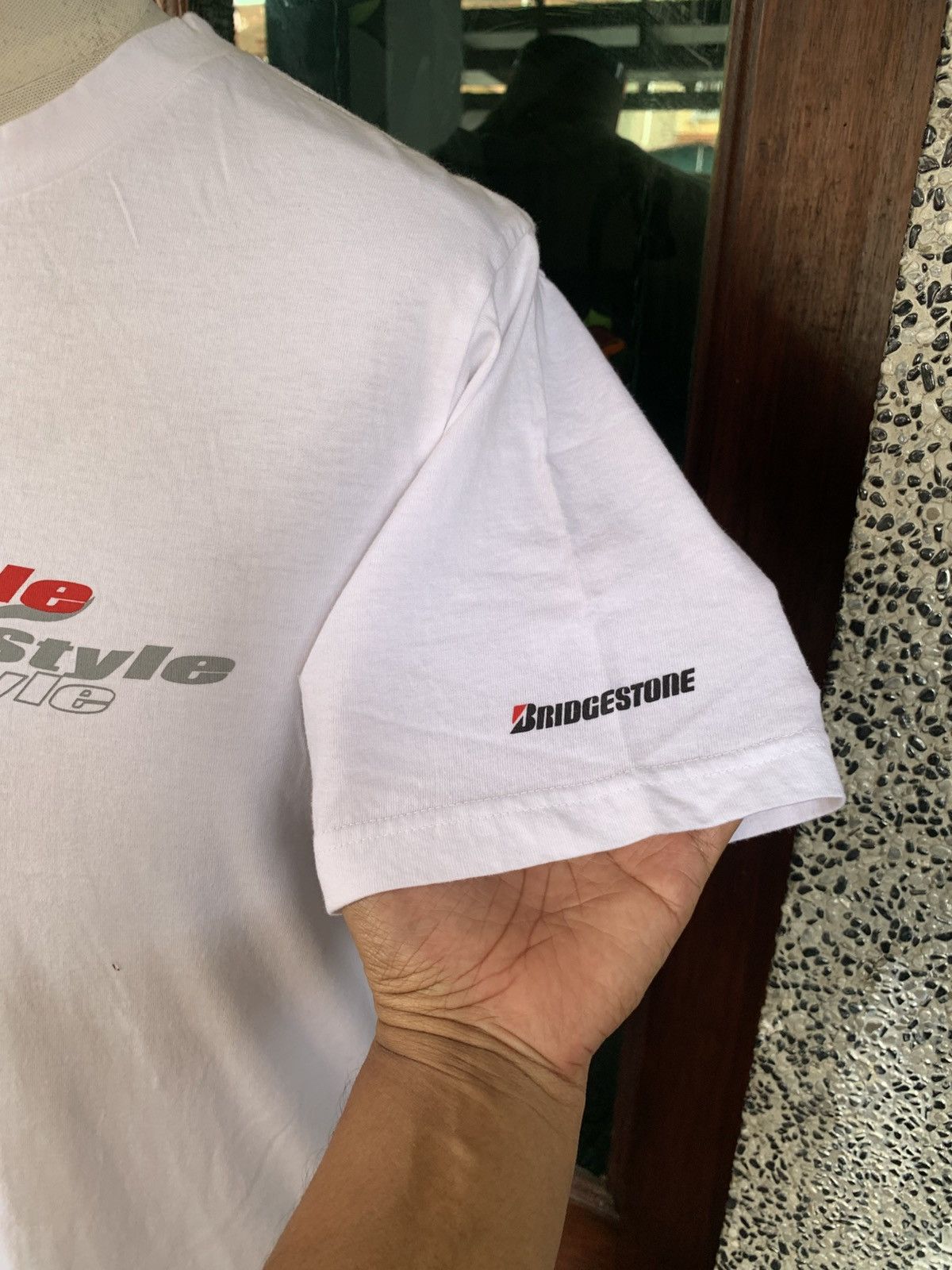Vintage Vintage Bridgestone Tyre Promo T shirt Size US M / EU 48-50 / 2 - 3 Thumbnail
