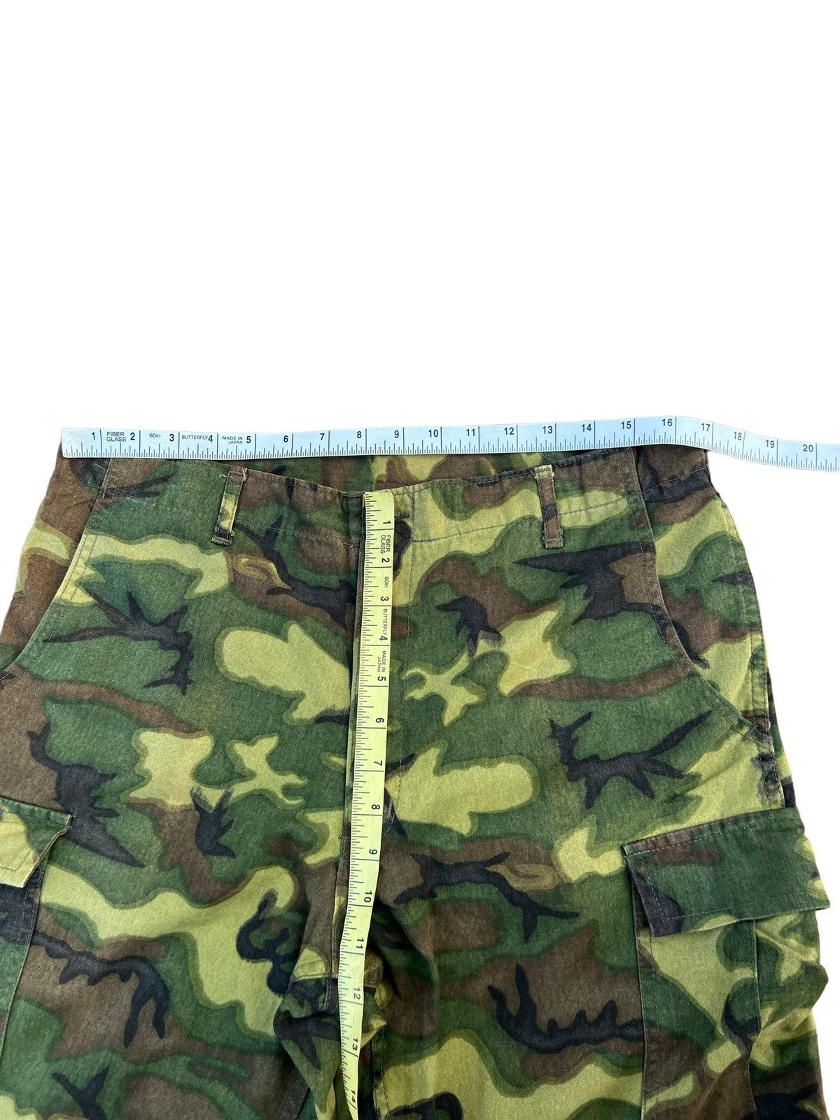 Vintage HOUSTON Japan Erdl Camo Repro Vietnam War Military Trouser Size US 33 - 3 Thumbnail