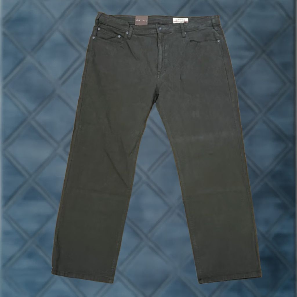 Orvis Orvis Mens Straight Leg Pants Brown Tan Size 40x30 Khakis 5-Pocket Size US 40 / EU 56 - 1 Thumbnail