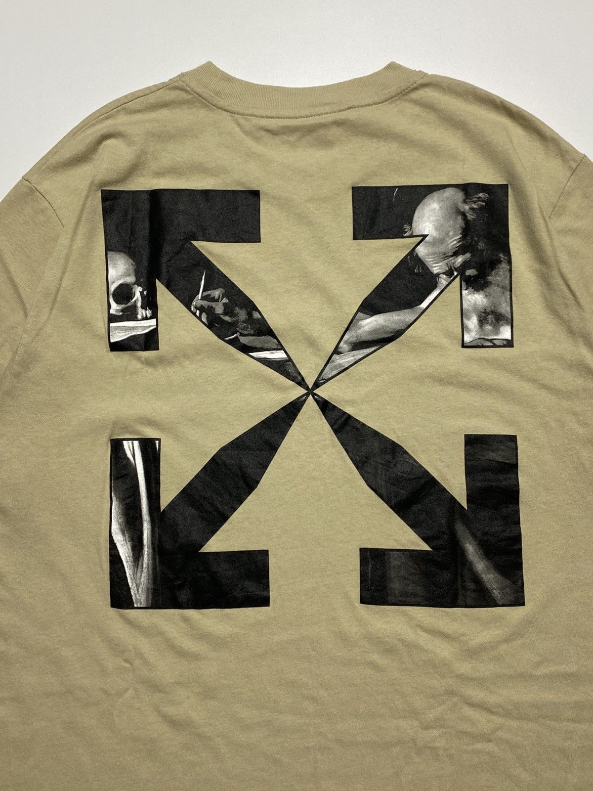 Off-White Off-White SS22 Caravaggio Arrow Skate T-Shirt Size US M / EU 48-50 / 2 - 6 Thumbnail