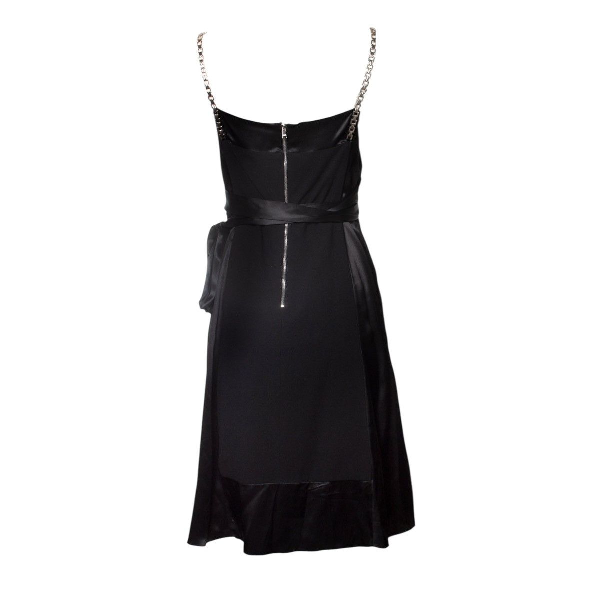 Dolce & Gabbana Archive Satin tie chan link dress Size XS / US 0-2 / IT 36-38 - 2 Thumbnail