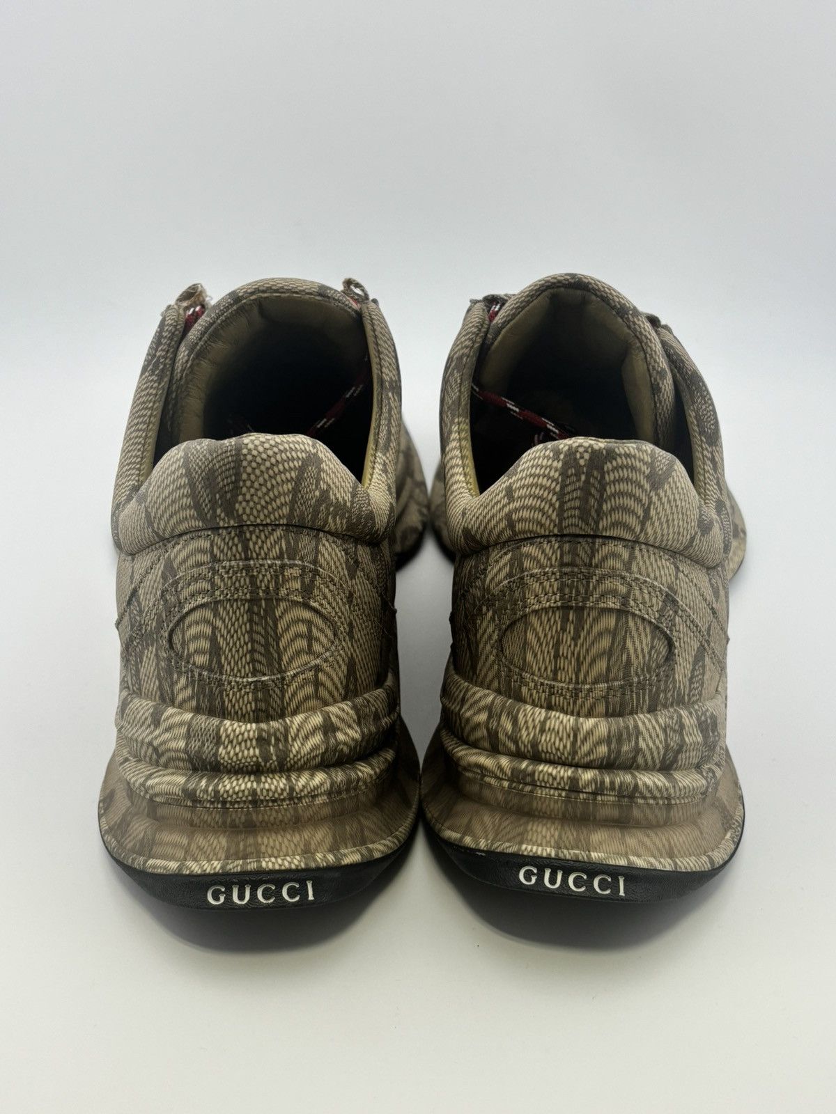 Gucci GUCCI RUN GG CUBIC BEIGE EBONY SIZE 9 Size US 9 / EU 42 - 8 Thumbnail