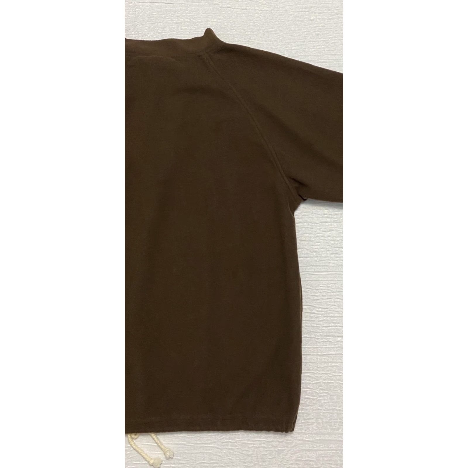 Vintage VINTAGE White Bear Steamboat Pullover Mens Medium Brown Embroidered Ski Fleece USA Drawstring Size US M / EU 48-50 / 2 - 7 Thumbnail