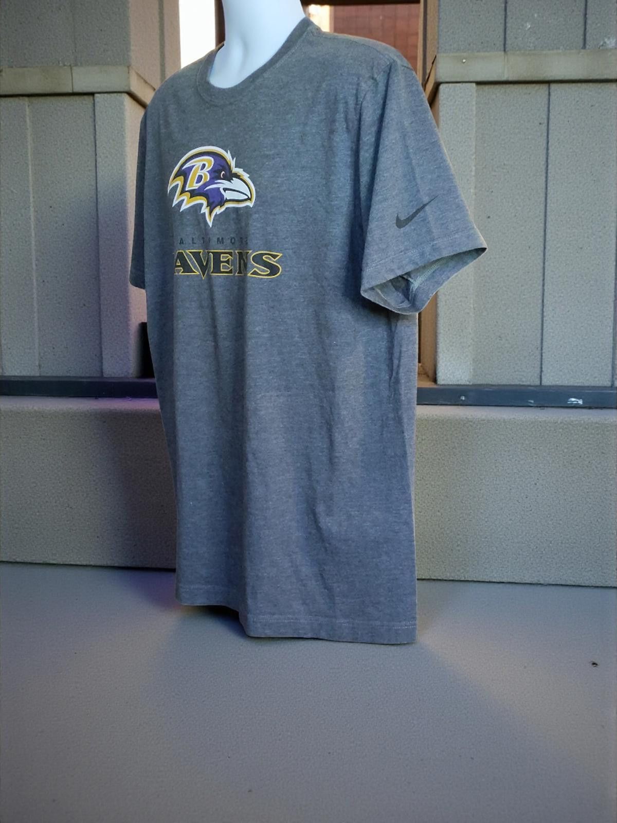 Nike Nike Baltimore Ravens XL Regular Fit T-Shirt Size US XL / EU 56 / 4 - 4 Thumbnail