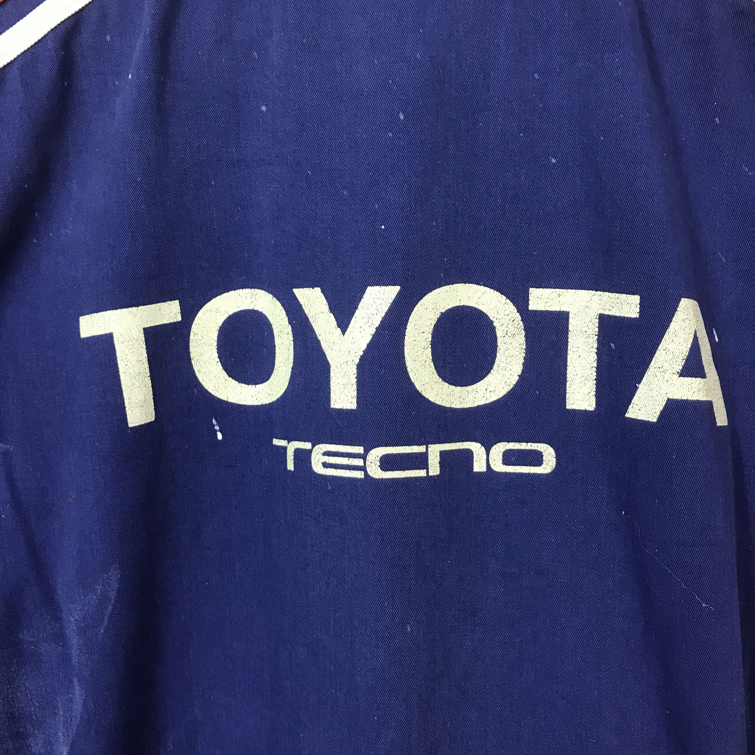 Japanese Brand Vtg Tokyo tecno toyopet Racing coverall painted style K70B20 Size US L / EU 52-54 / 3 - 9 Thumbnail