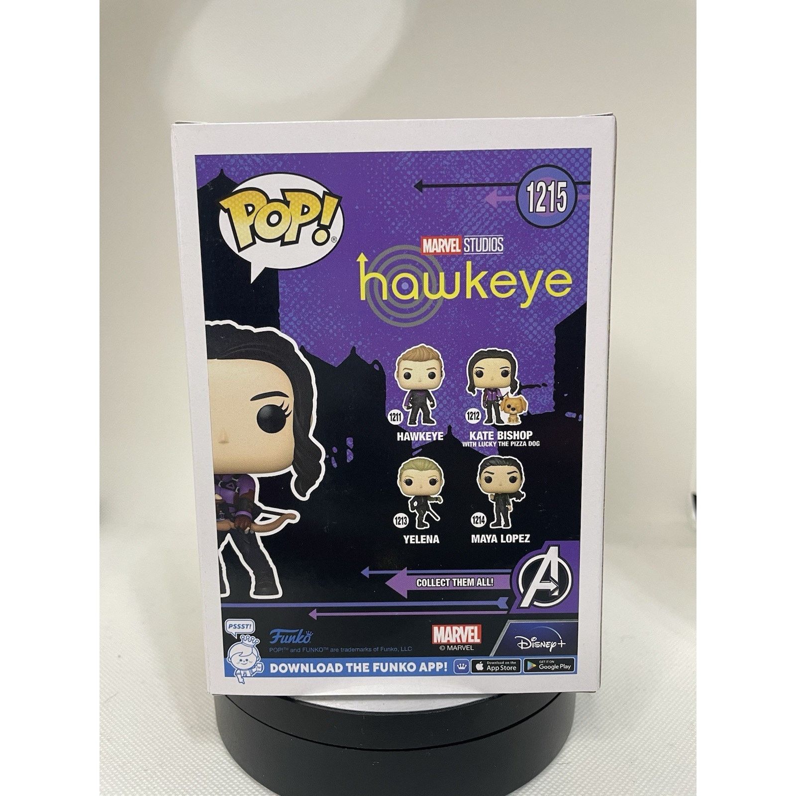 Marvel Comics Funko Pop! Kate Bishop - Amazon (Exclusive) #1215 Size ONE SIZE - 5 Thumbnail