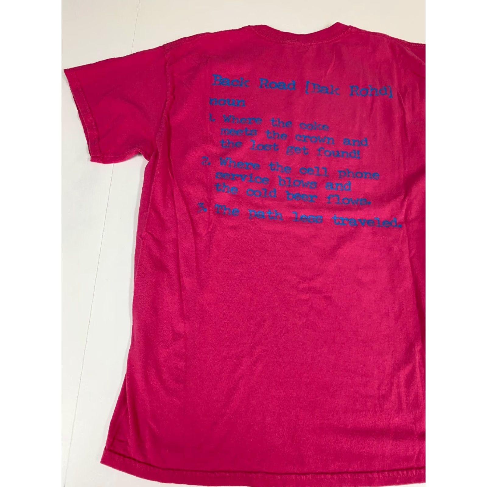 Gildan Mens Back Road Shirt Medium pink apparel Size US M / EU 48-50 / 2 - 7 Thumbnail