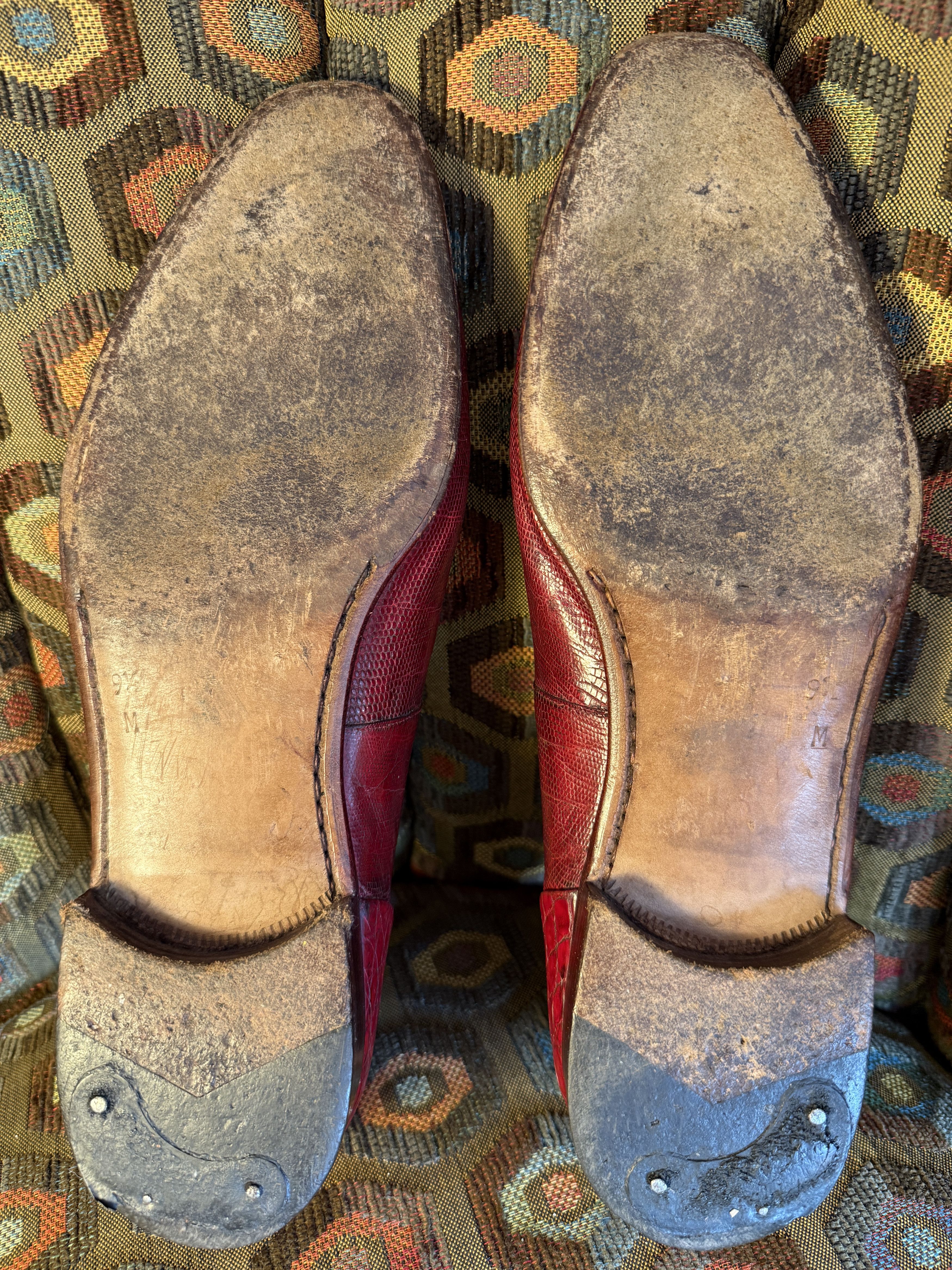 Mauri Mauri genuine alligator Venetian loafers + box/trees Size US 9.5 / EU 42-43 - 5 Thumbnail