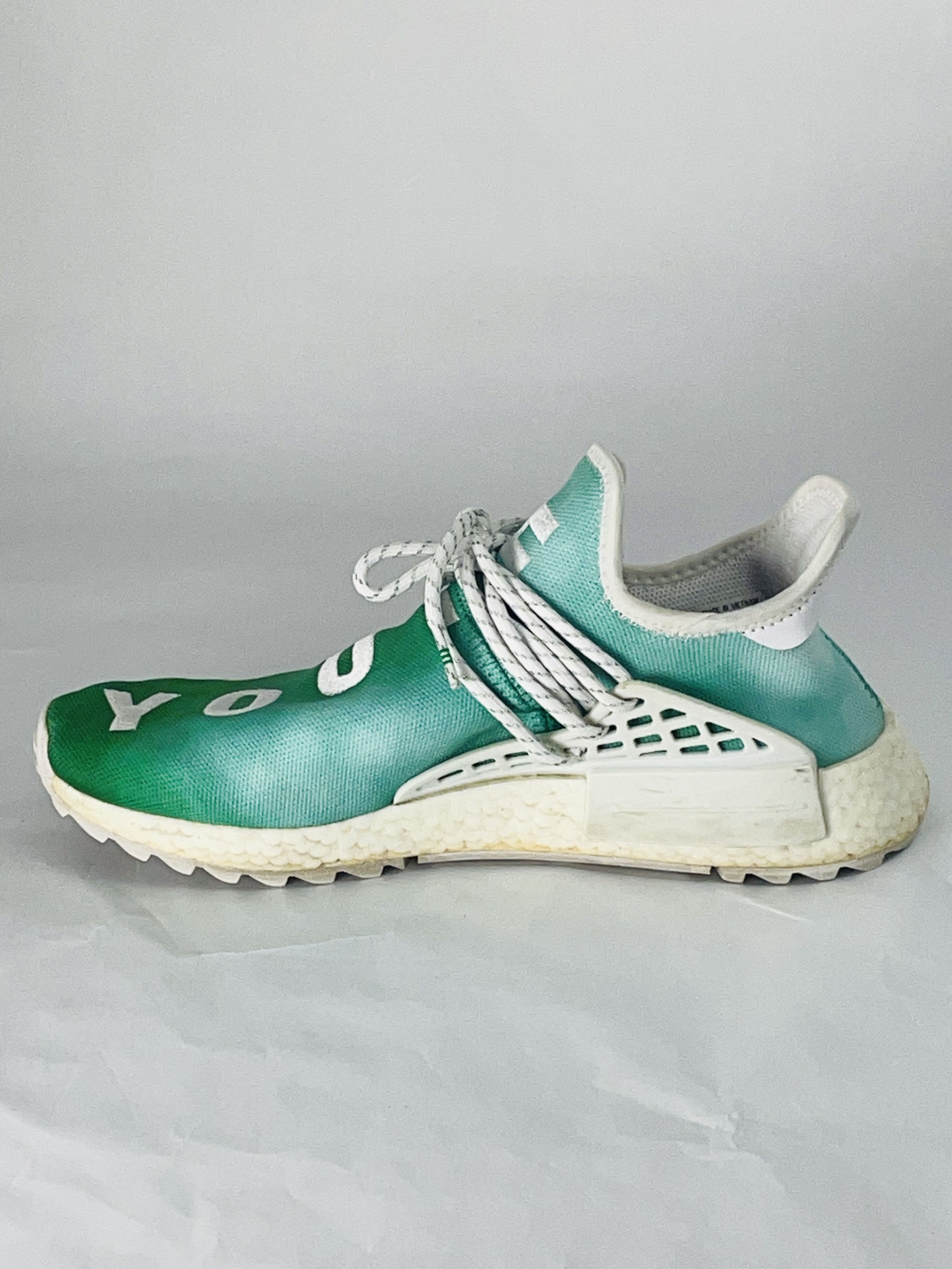 Adidas × Pharrell Adidas x Pharrell Williams NMD Hu "Green" – Größe 9.5 US Size US 9.5 / EU 42-43 - 9 Thumbnail