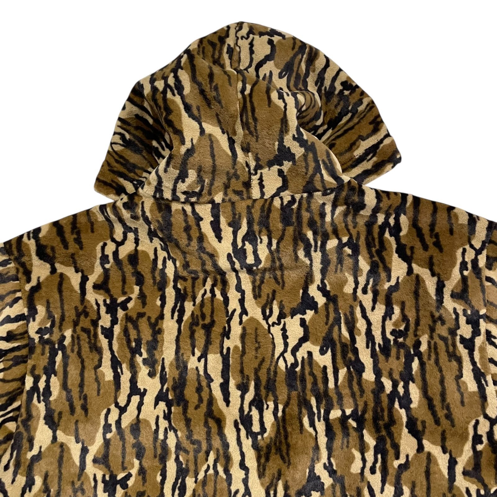 Carhartt RARE VTG 90s MOSSY OAK CAMO VELOUR FULL ZIP HOODED JACKET L Size US L / EU 52-54 / 3 - 3 Thumbnail