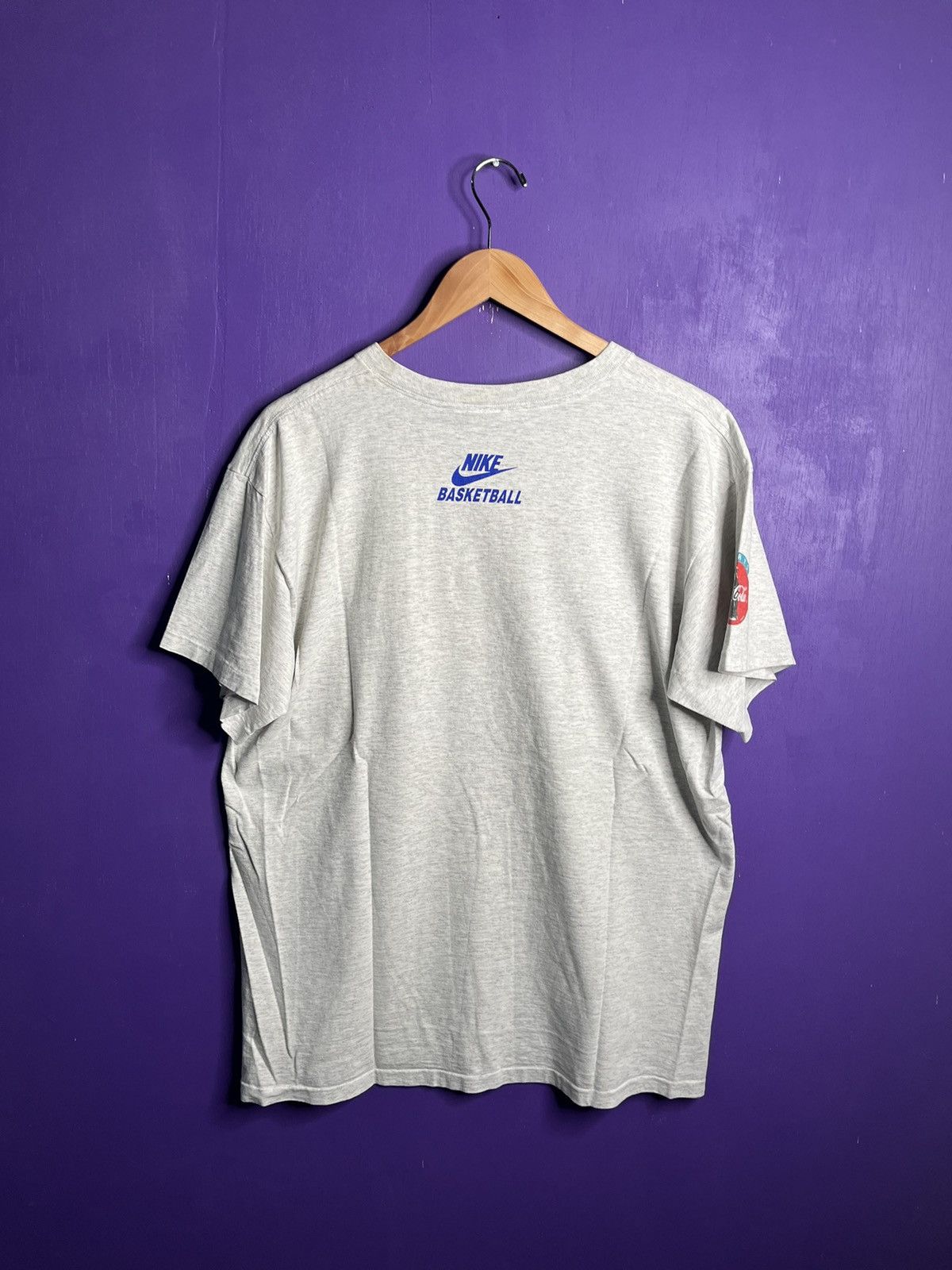 NBA × Nike × Vintage Vintage 1994 Nike Charlotte NCAA final four t-shirt Size US L / EU 52-54 / 3 - 2 Thumbnail
