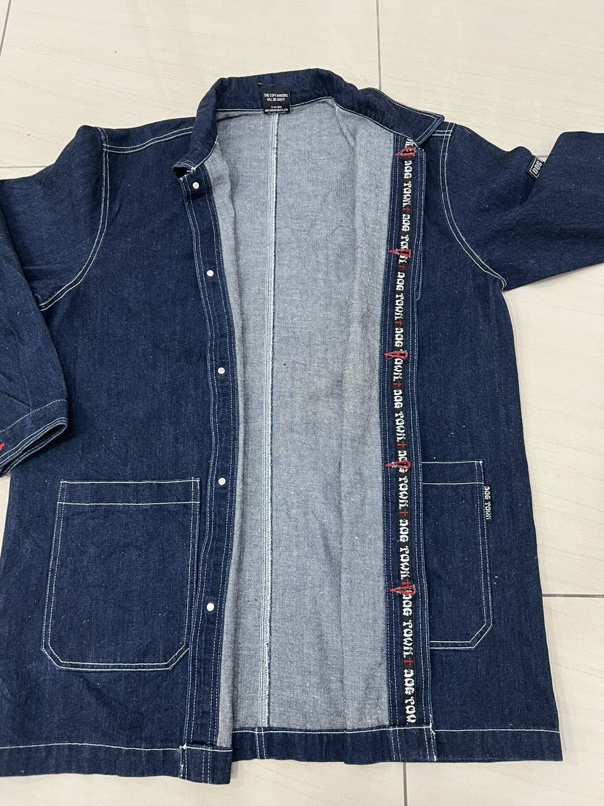 Dogtown × Vintage Vintage Dogtown Denim Jacket Size US XL / EU 56 / 4 - 4 Thumbnail
