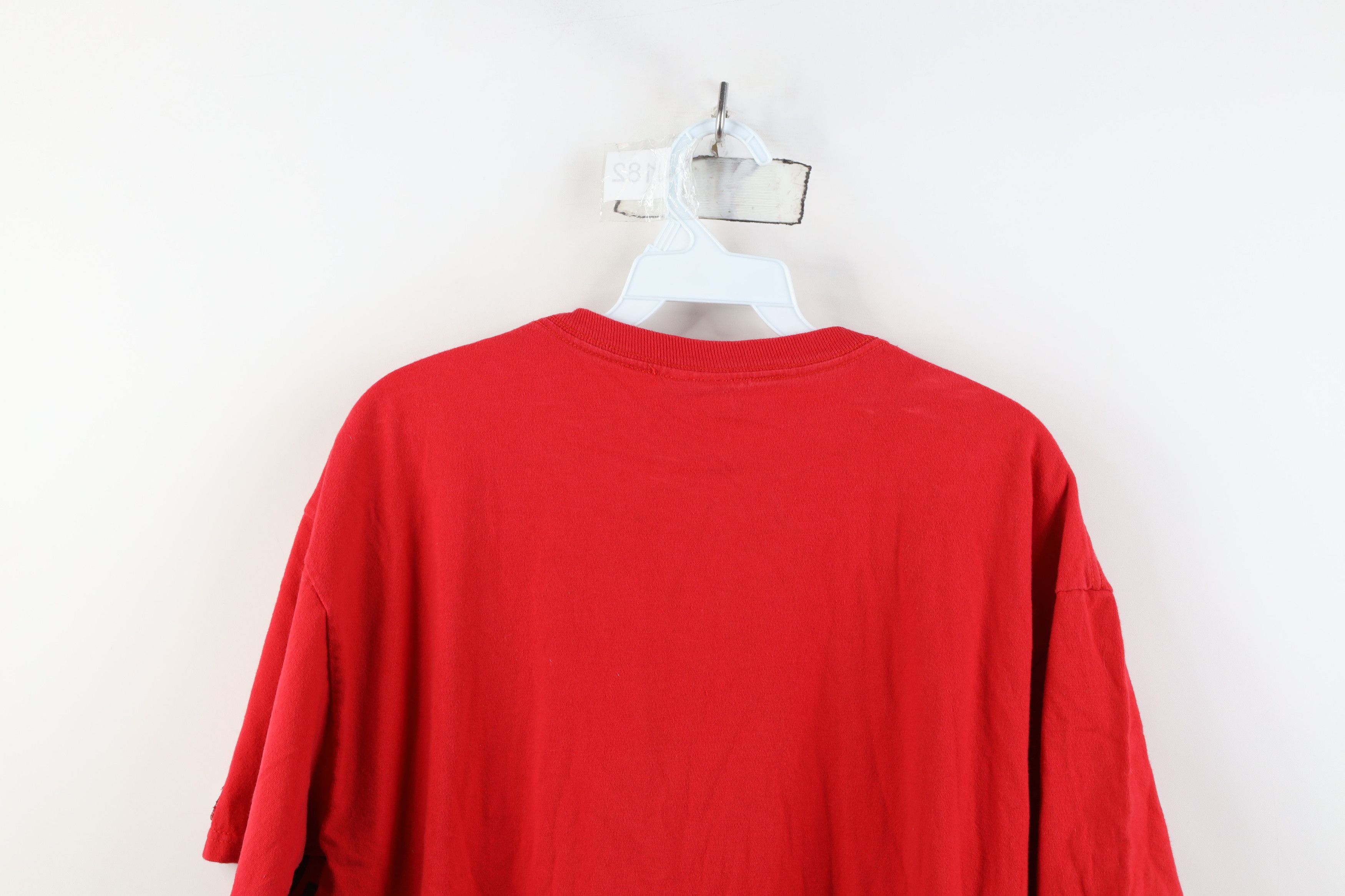 Element Vintage 90s Y2K Element Skateboards Bam Margera T-Shirt Red Size US L / EU 52-54 / 3 - 13 Thumbnail