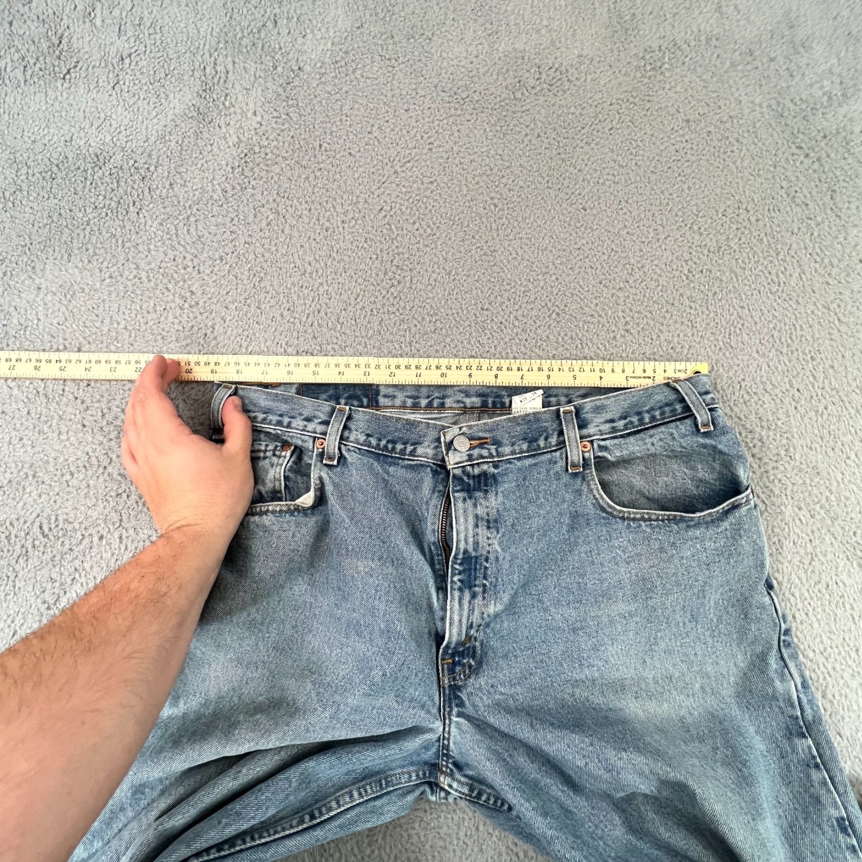 Levi's VINTAGE Levi's Jeans Men 38x34 Baggy Fit Denim USA 90s Size US 38 / EU 54 - 7 Thumbnail