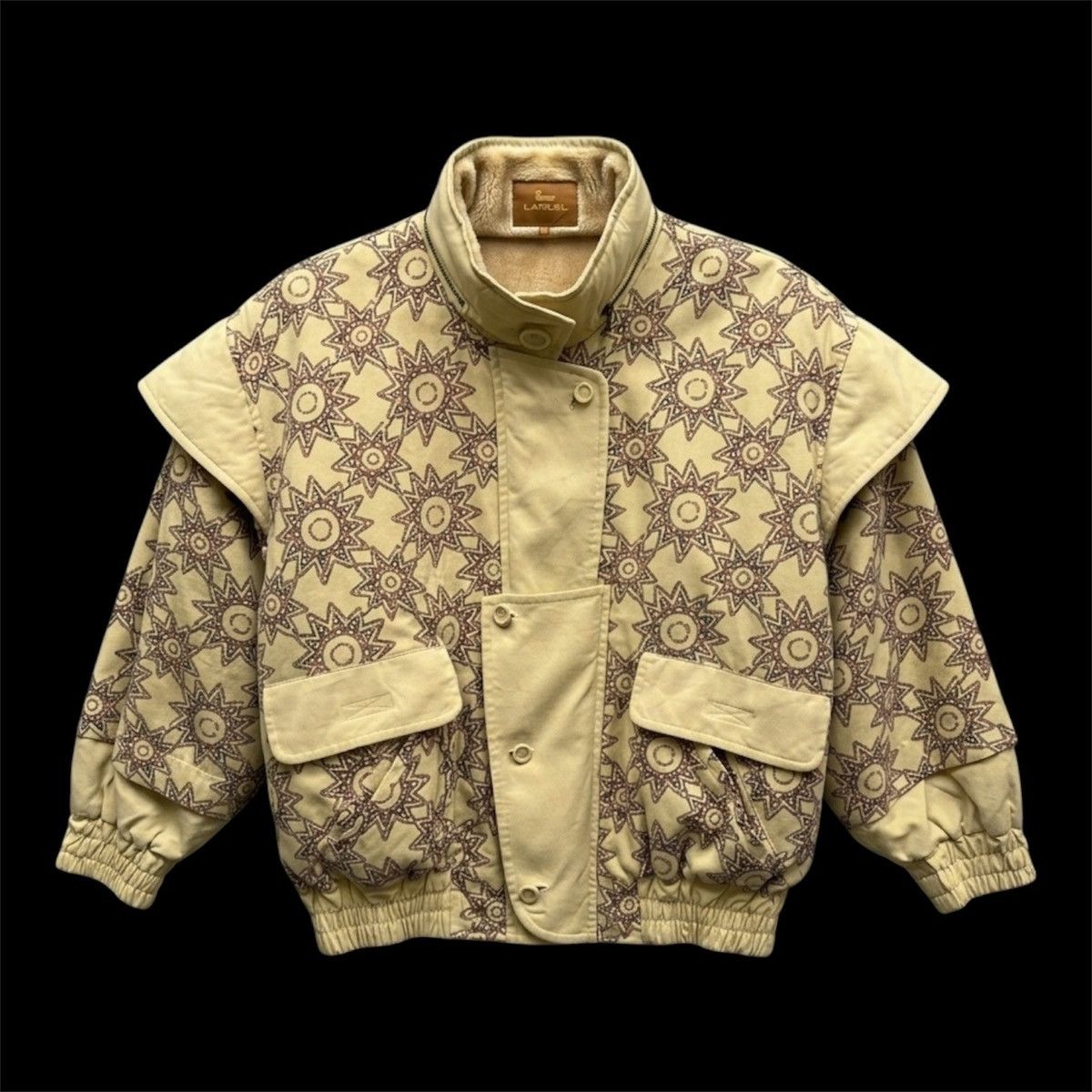Lancel Lancel Paris Avant Garde Geometric Star Puffer Bomber Jacket Size US M / EU 48-50 / 2 - 1 Thumbnail