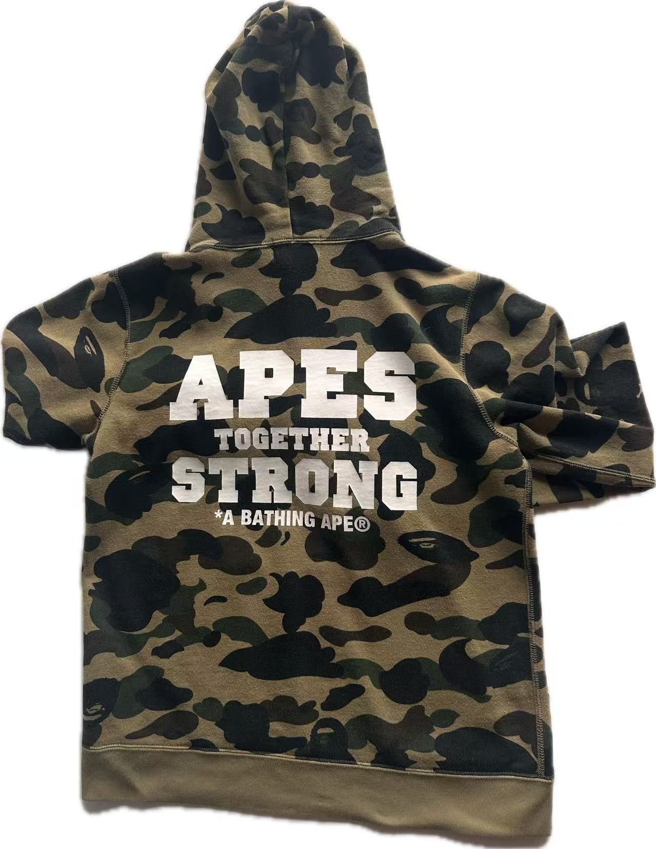 Bape Authentic A Bathing Ape(BAPE) camo hoddie Size S / US 4 / IT 40 - 2 Thumbnail