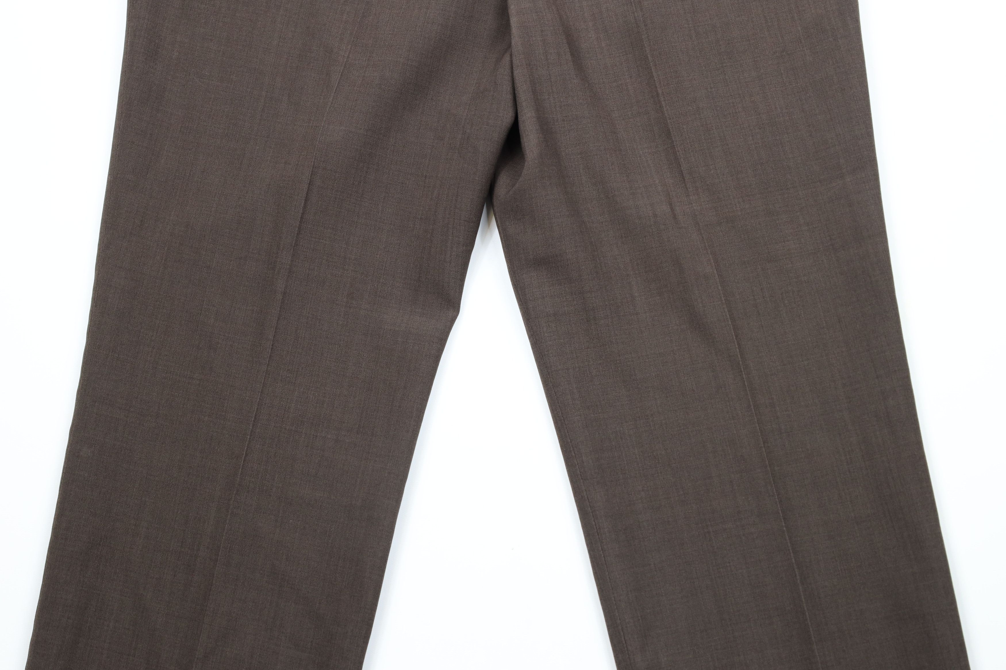 Vintage Vintage 70s Streetwear Worsted Wool Blend Pleated Pants USA Size 32 - 11 Thumbnail