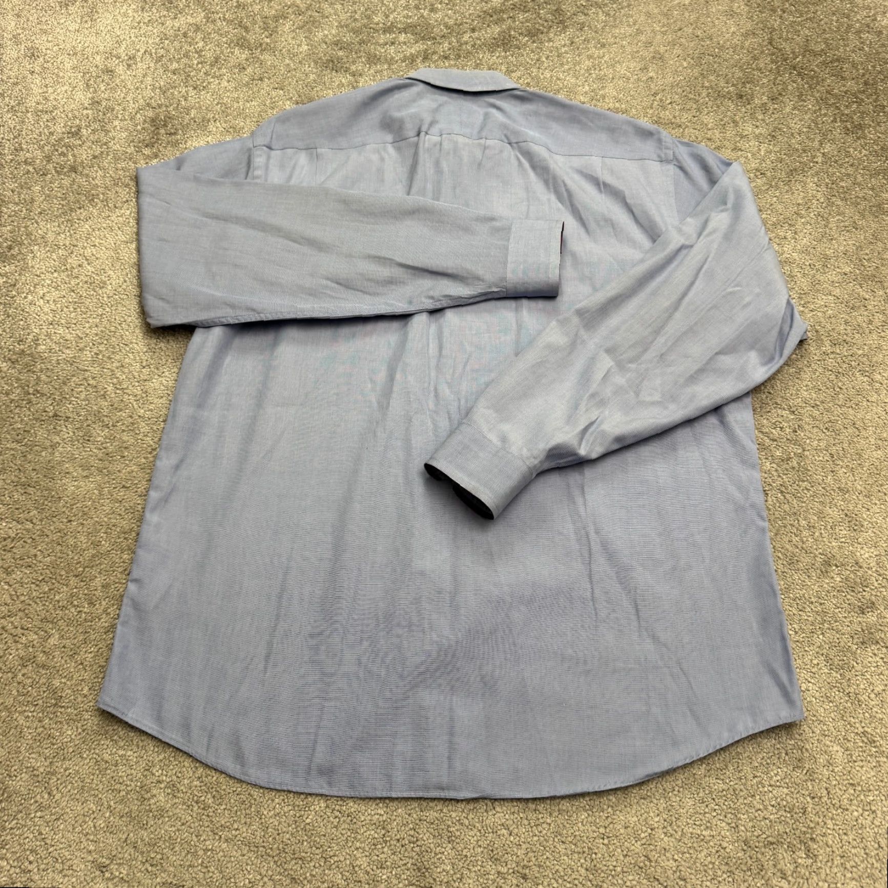Ben Sherman Ben Sherman Dress Shirt Mens 16.5 34/35 Blue Cotton Button Down Classic Workwear Size 42R - 2 Thumbnail