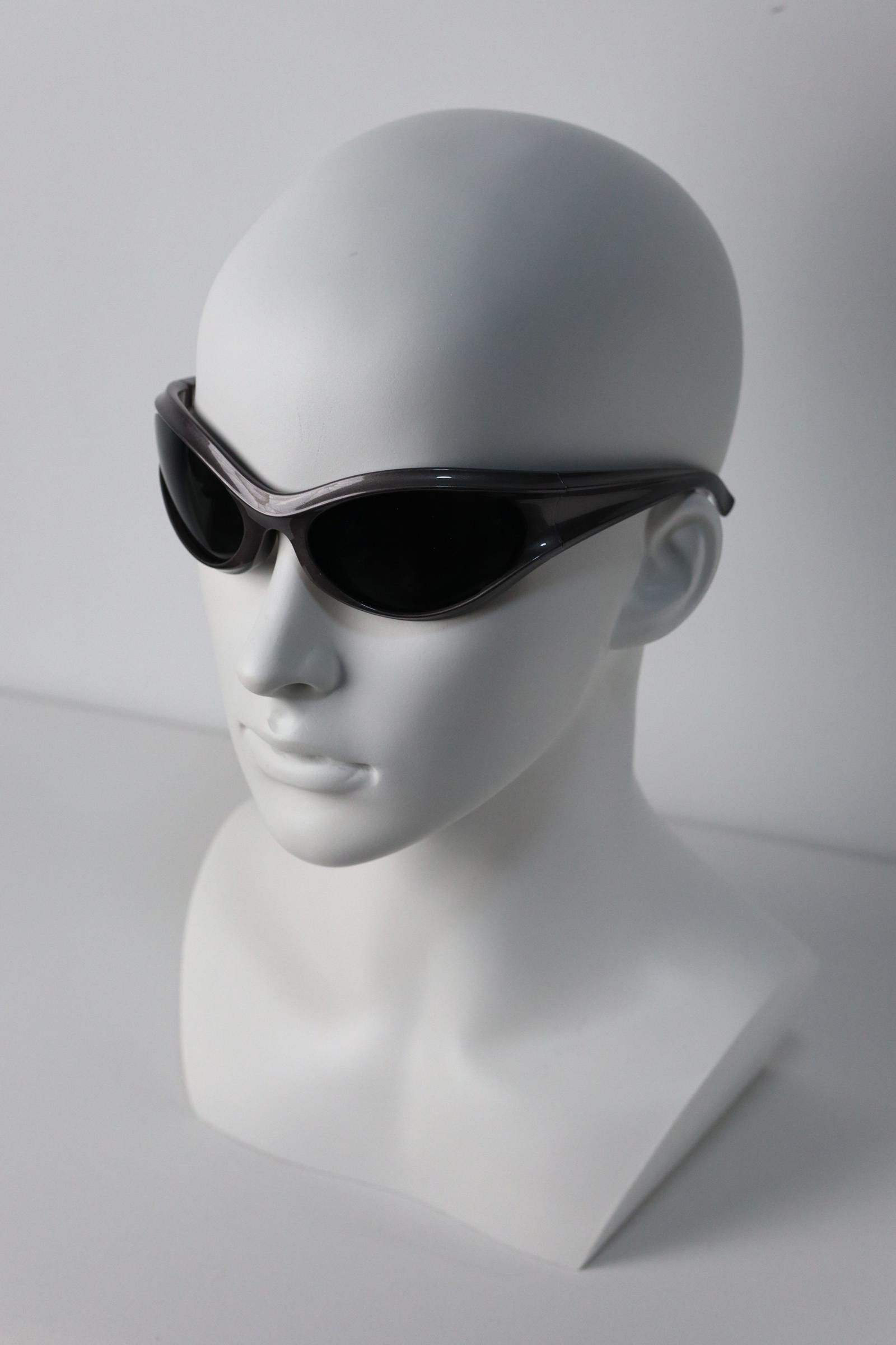 Other Y2k Avant Garde Futuristic Gunmetal Gray Sunglasses OS Size ONE SIZE - 3 Thumbnail